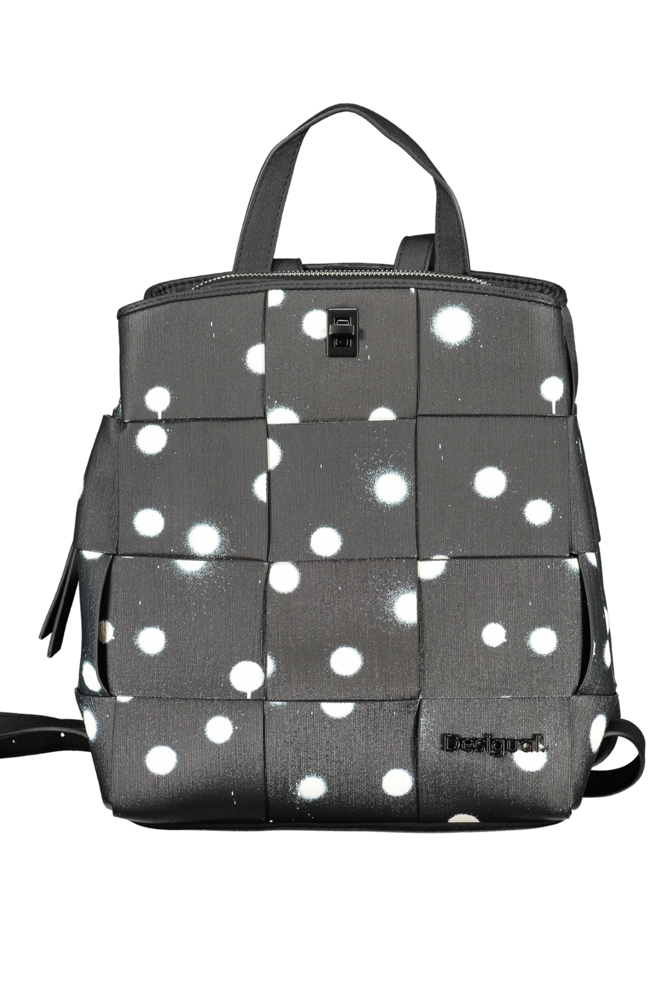 DESIGUAL BLACK WOMEN'S BACKPACK