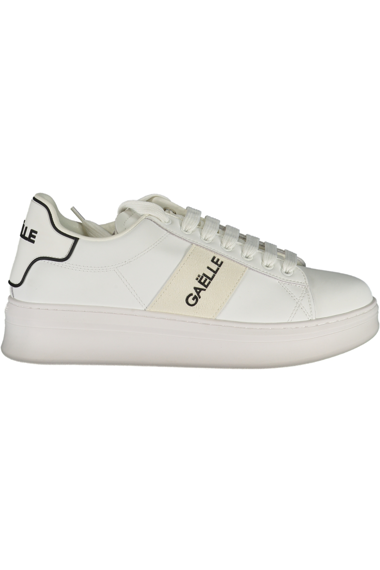 GAELLE PARIS WHITE MEN'S SPORTS SHOES