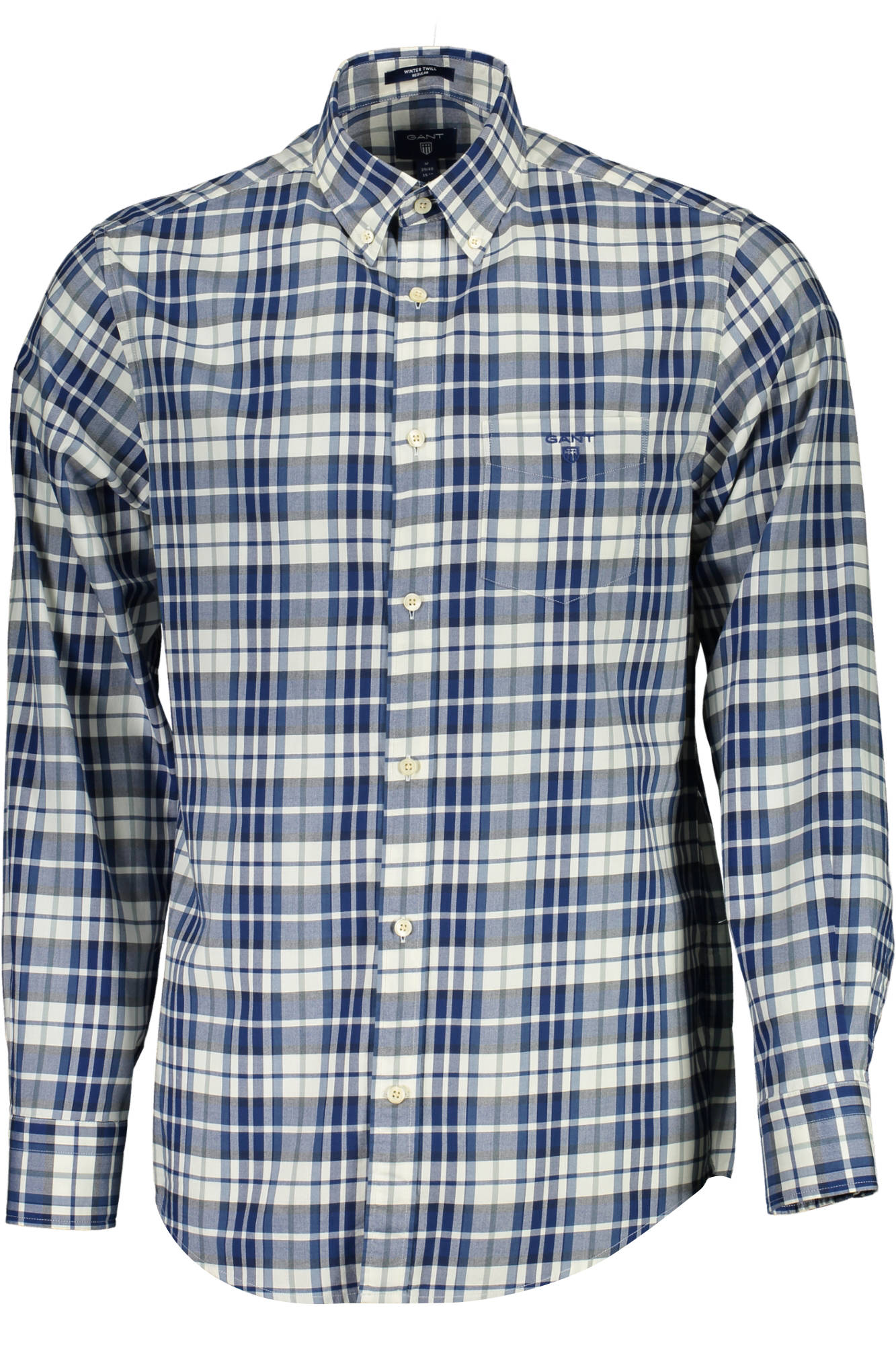GANT MEN'S WHITE LONG SLEEVE SHIRT