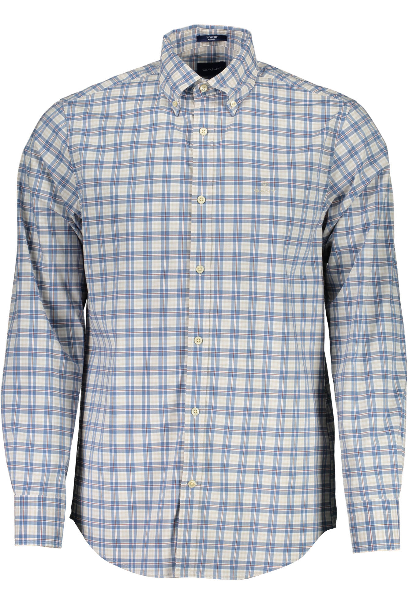 GANT MEN'S BLUE LONG SLEEVE SHIRT