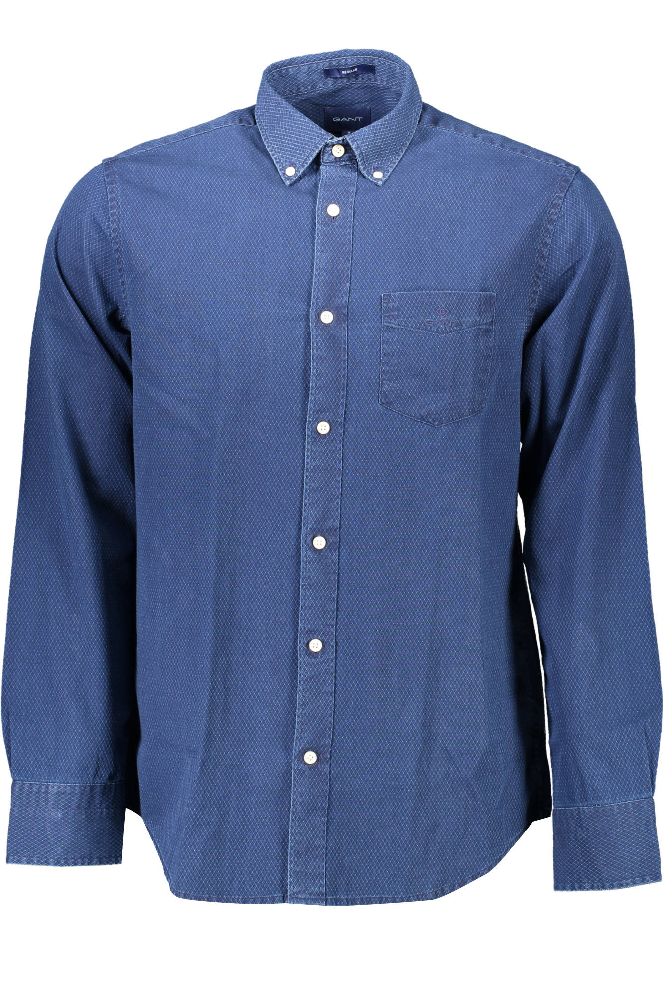 GANT MEN'S BLUE LONG SLEEVE SHIRT