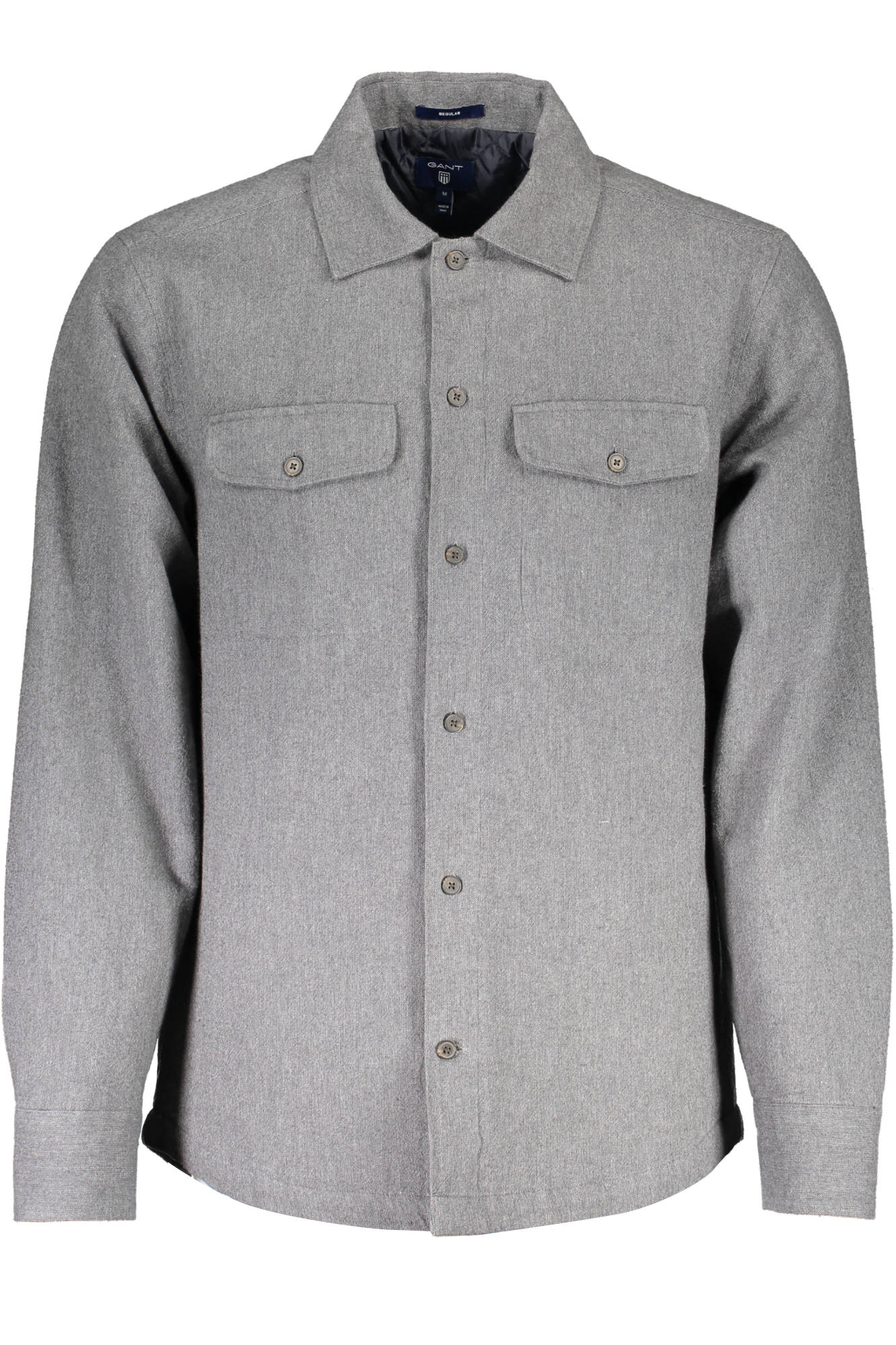 GANT MEN'S LONG SLEEVE SHIRT GRAY