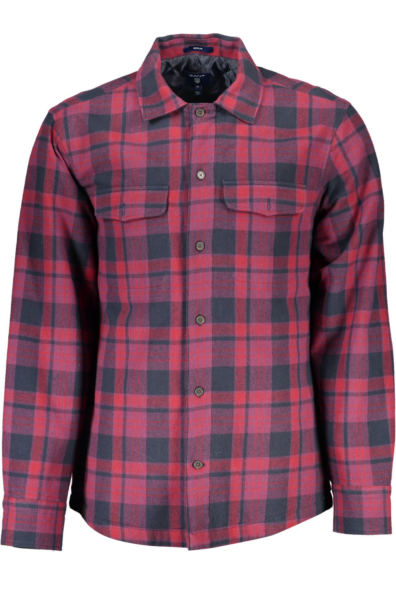 GANT MEN'S LONG SLEEVE SHIRT PURPLE