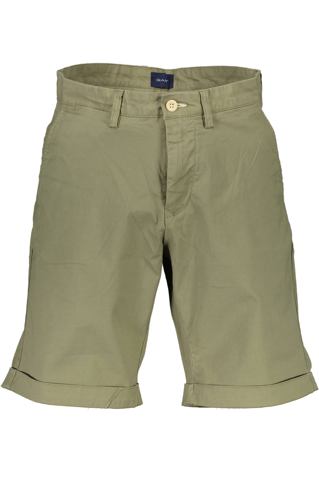 GANT GREEN MEN'S BERMUDA TROUSERS