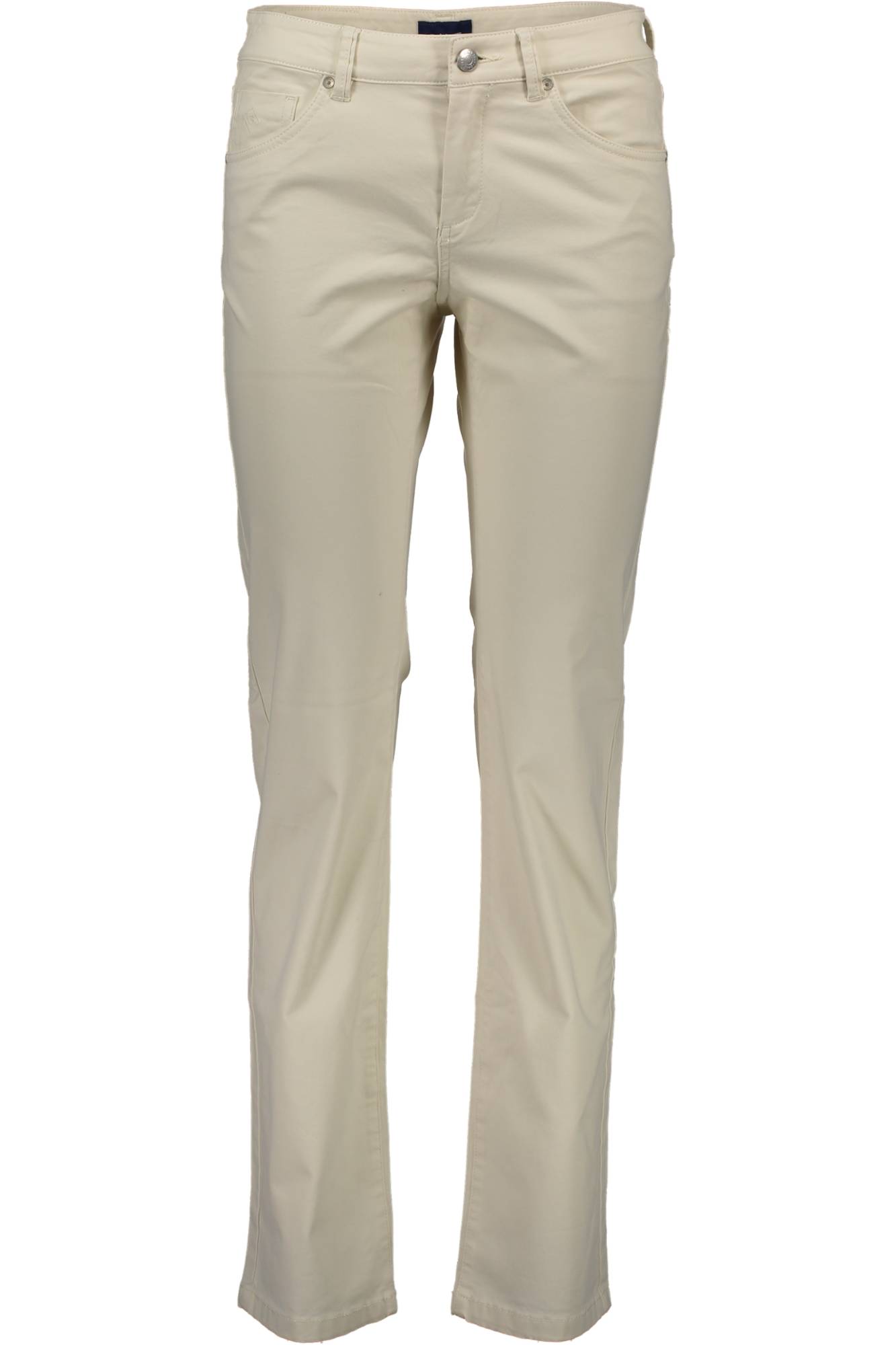 GANT WOMEN'S BEIGE TROUSERS GANT