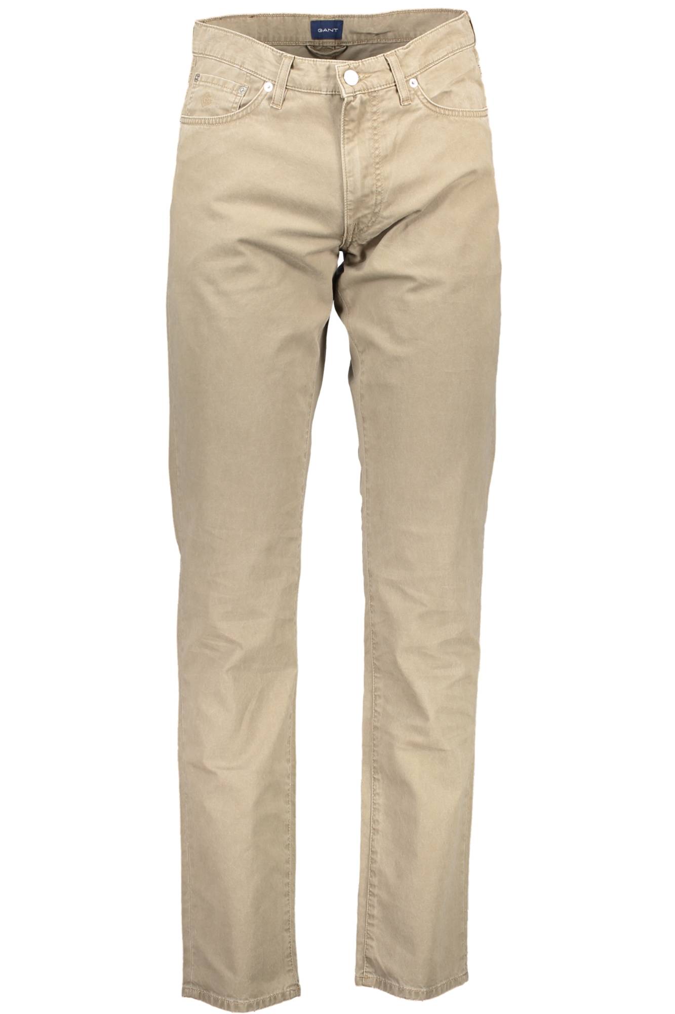 GANT MEN'S BEIGE TROUSERS