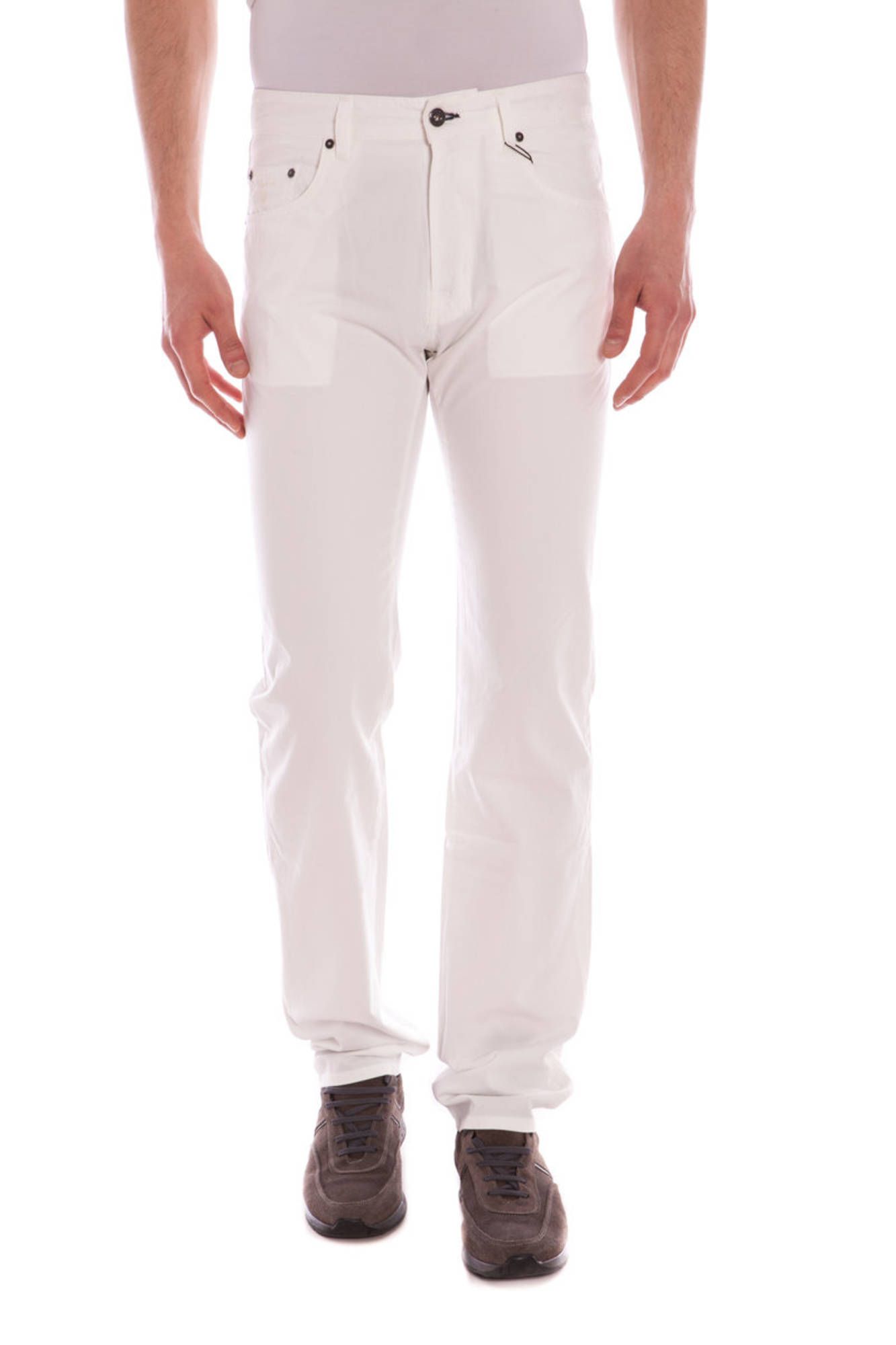 GANT MEN'S WHITE TROUSERS GANT