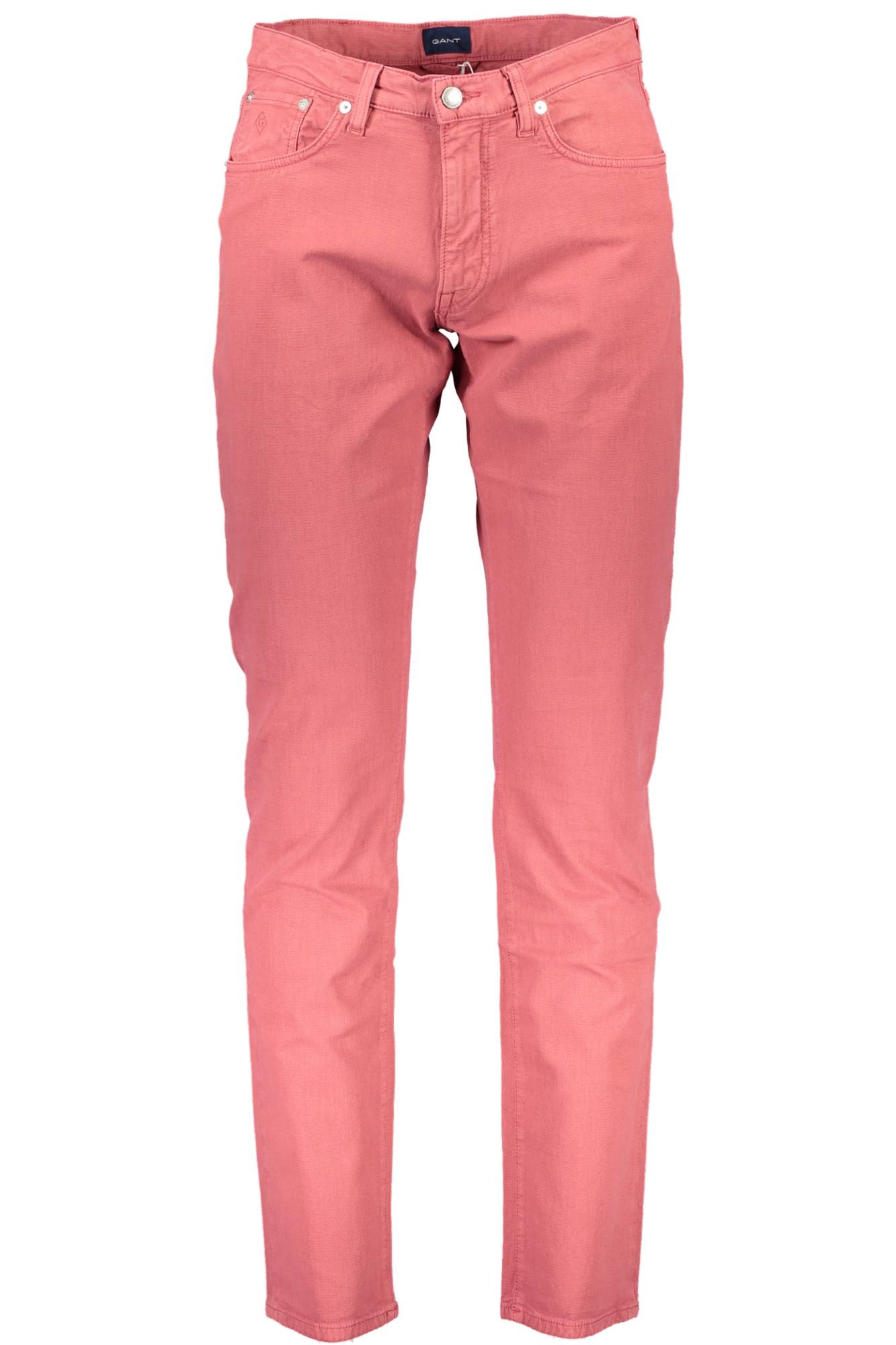 GANT RED MEN'S TROUSERS