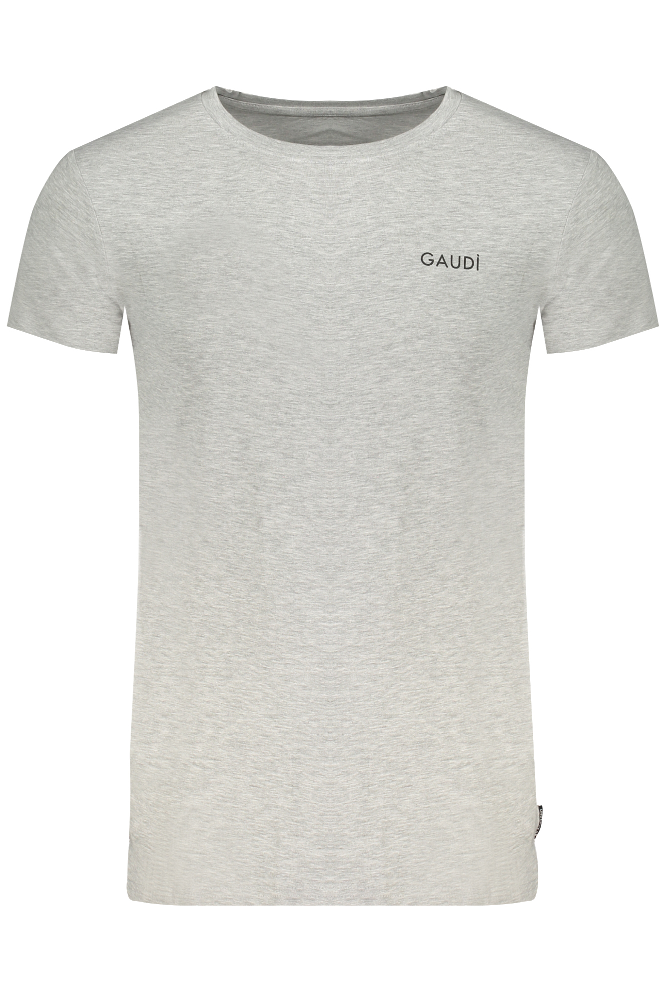 GAUDÌ MEN'S GRAY SHORT SLEEVE T-SHIRT