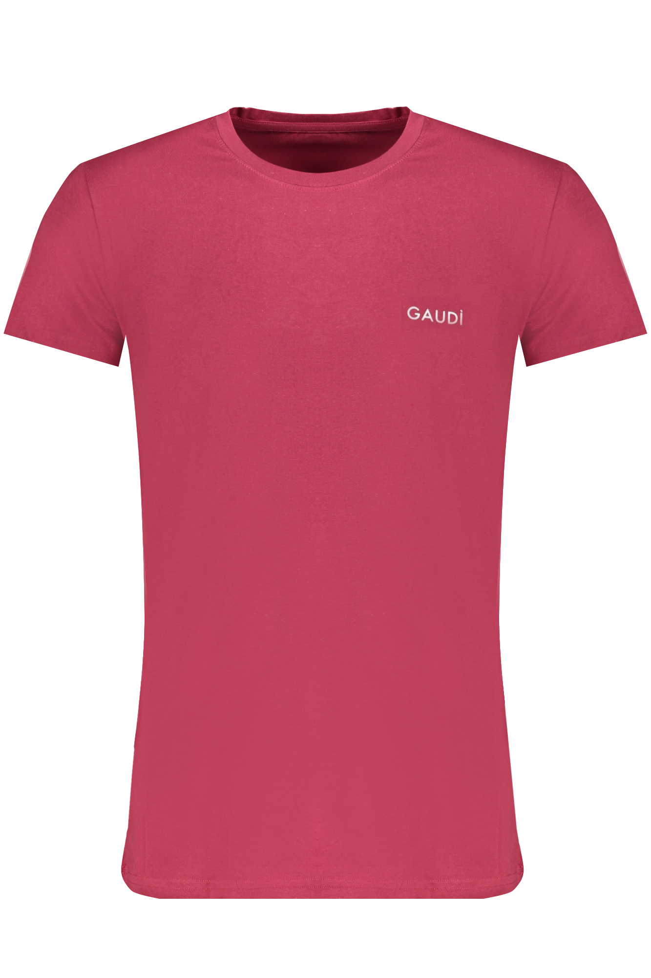 GAUDÌ MEN'S RED SHORT SLEEVE T-SHIRT