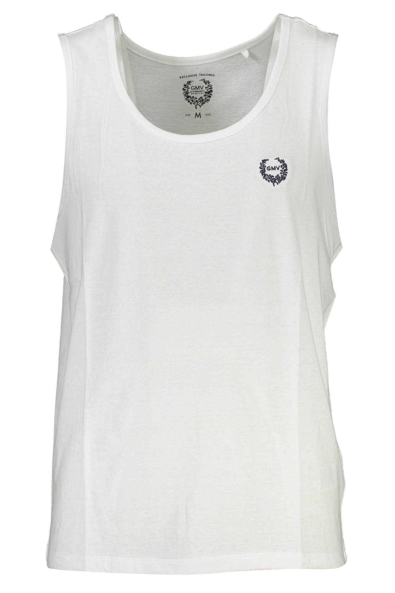 GIAN MARCO VENTURI WHITE MAN TANK TOP