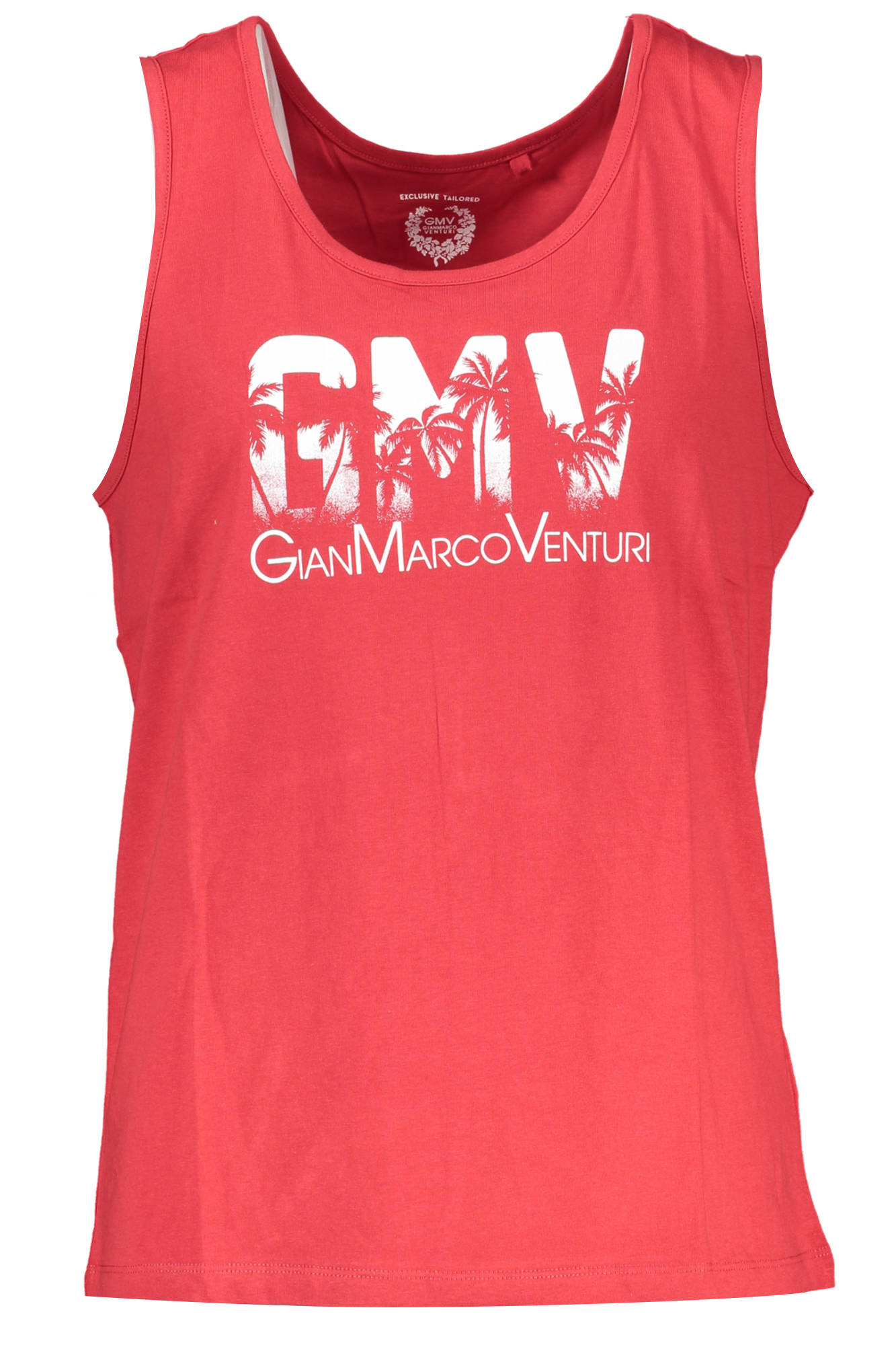 GIAN MARCO VENTURI MAN RED TANK TOP