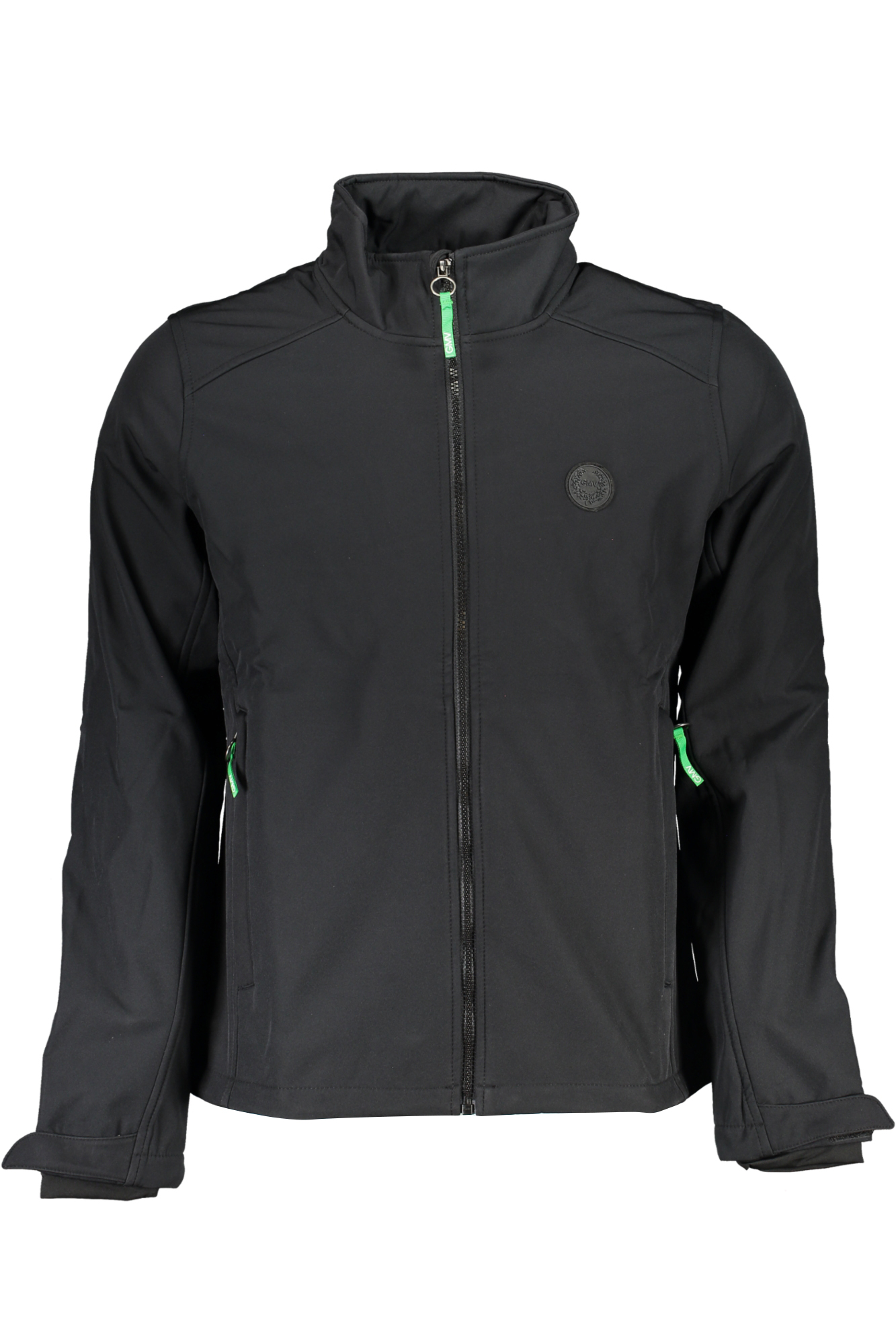GIAN MARCO VENTURI MEN'S BLACK SPORTS JACKET