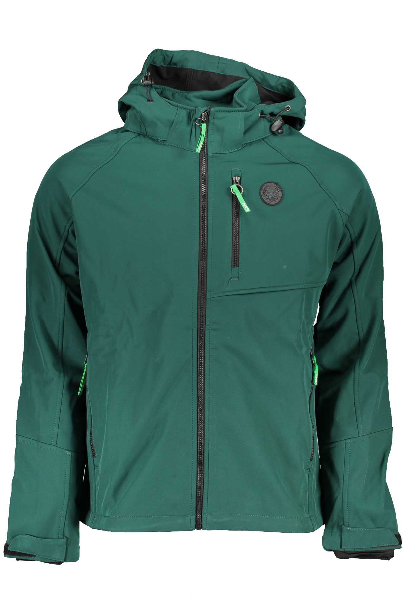 GIAN MARCO VENTURI GREEN MEN'S SPORTS JACKET