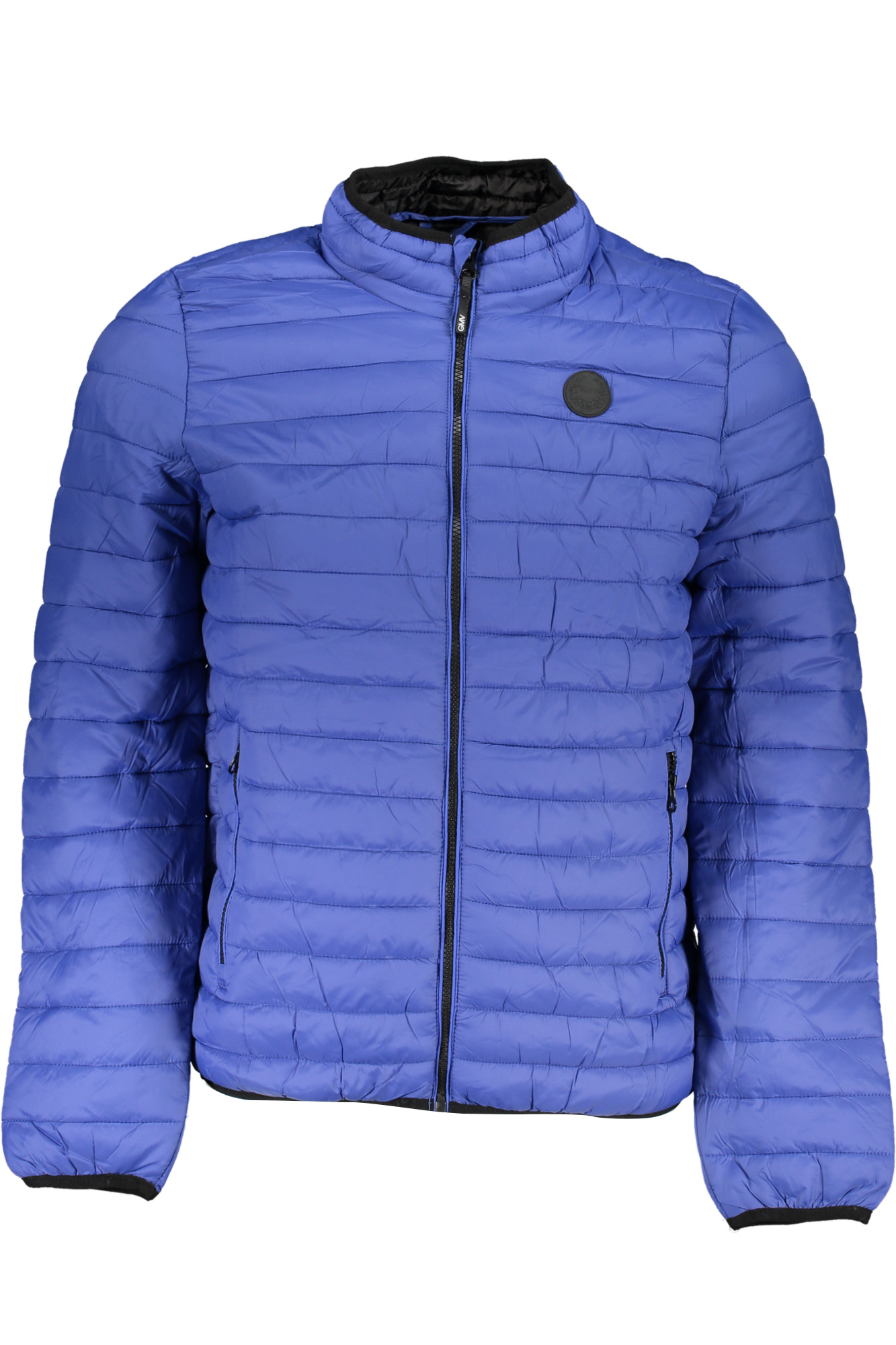 GIAN MARCO VENTURI BLUE MEN'S JACKET