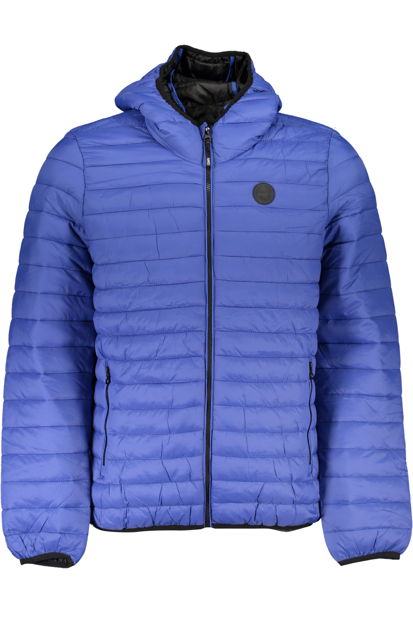 GIAN MARCO VENTURI BLUE MEN'S JACKET