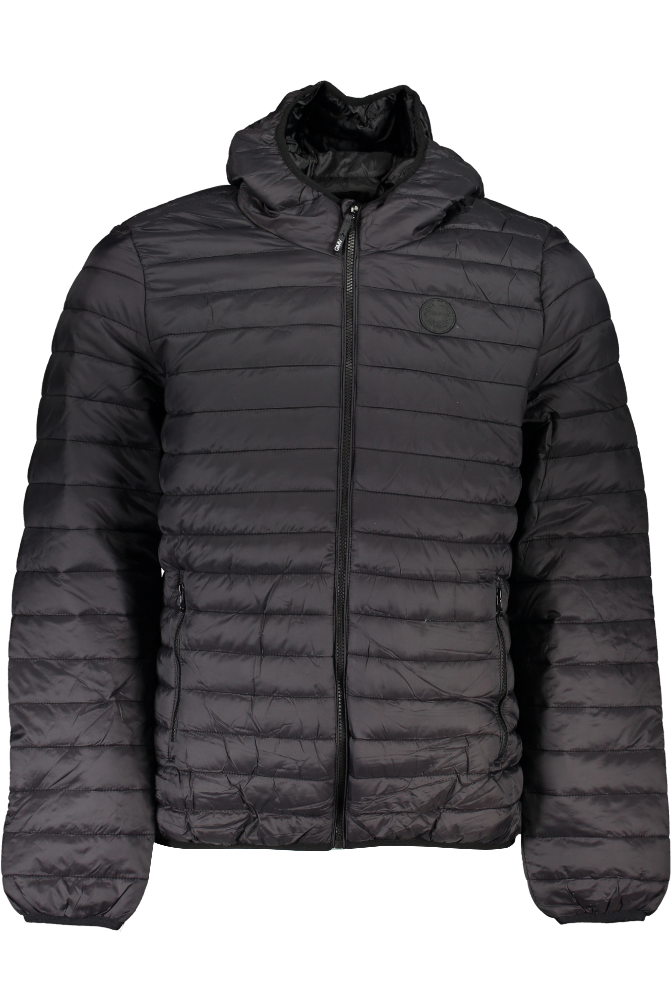 GIAN MARCO VENTURI BLACK MEN'S JACKET