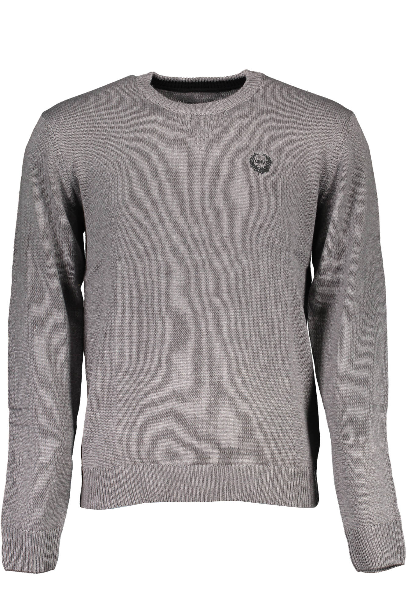 GIAN MARCO VENTURI MEN'S GRAY SWEATER