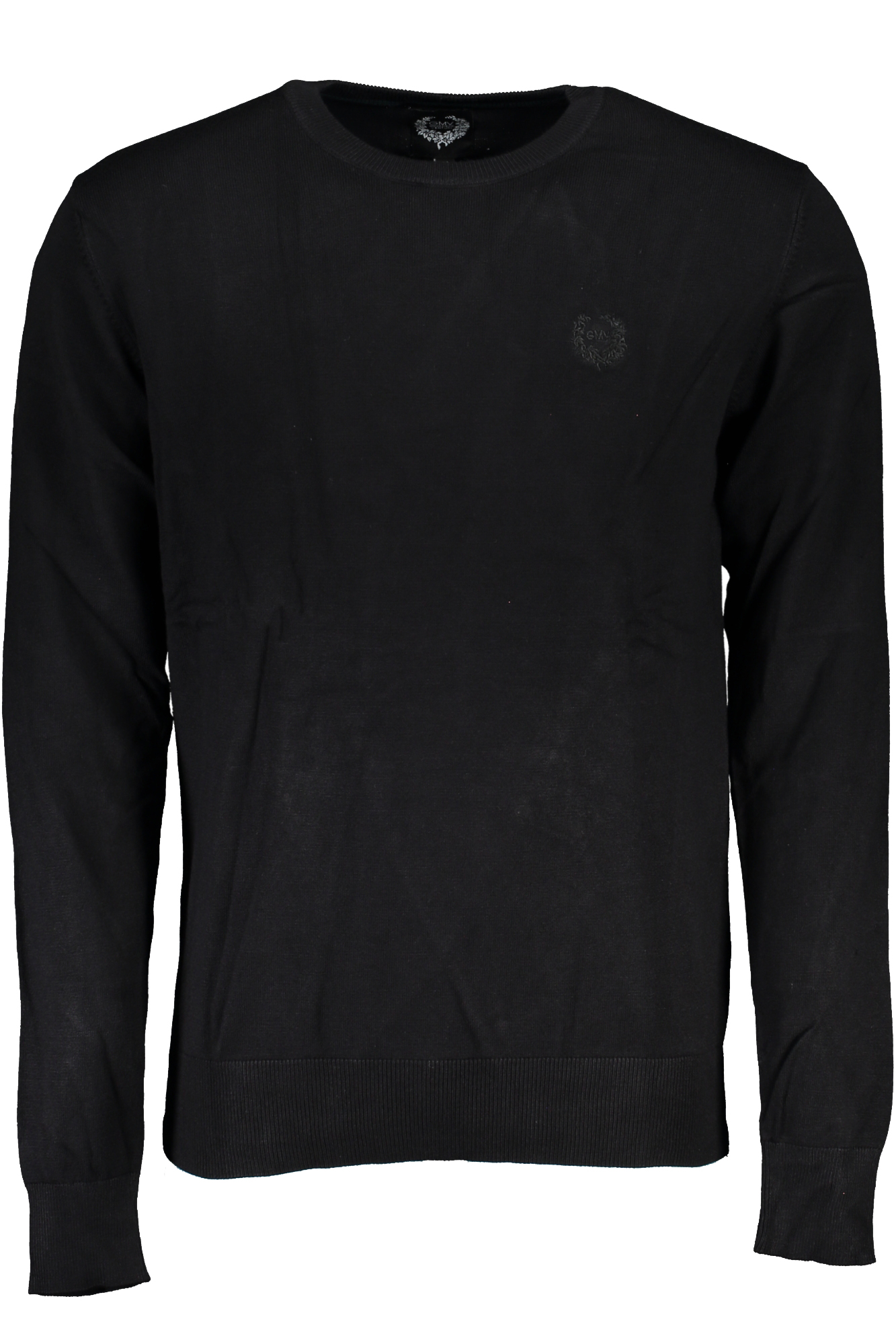 GIAN MARCO VENTURI MEN'S BLACK SWEATER
