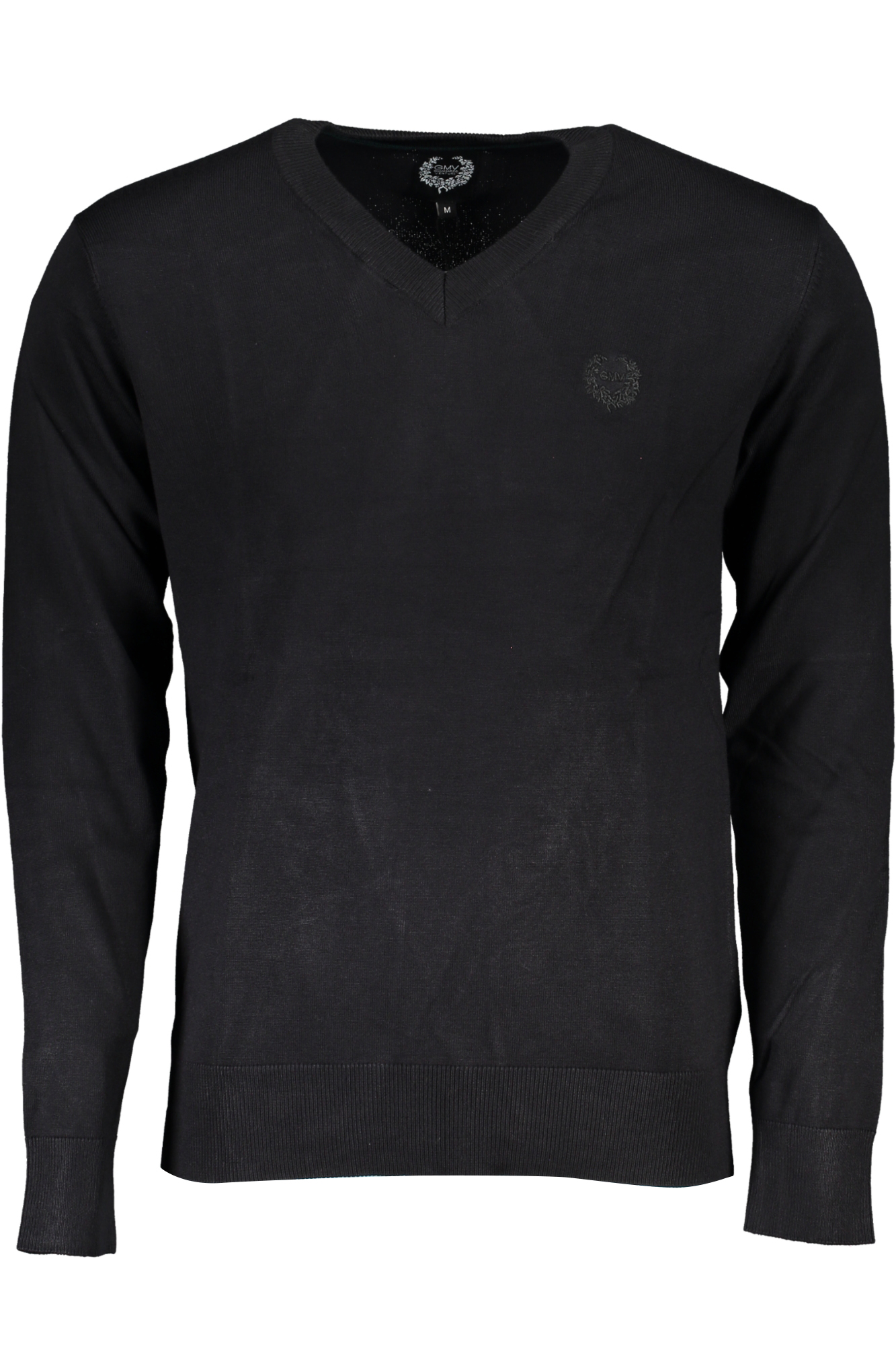 GIAN MARCO VENTURI MEN'S BLACK SWEATER