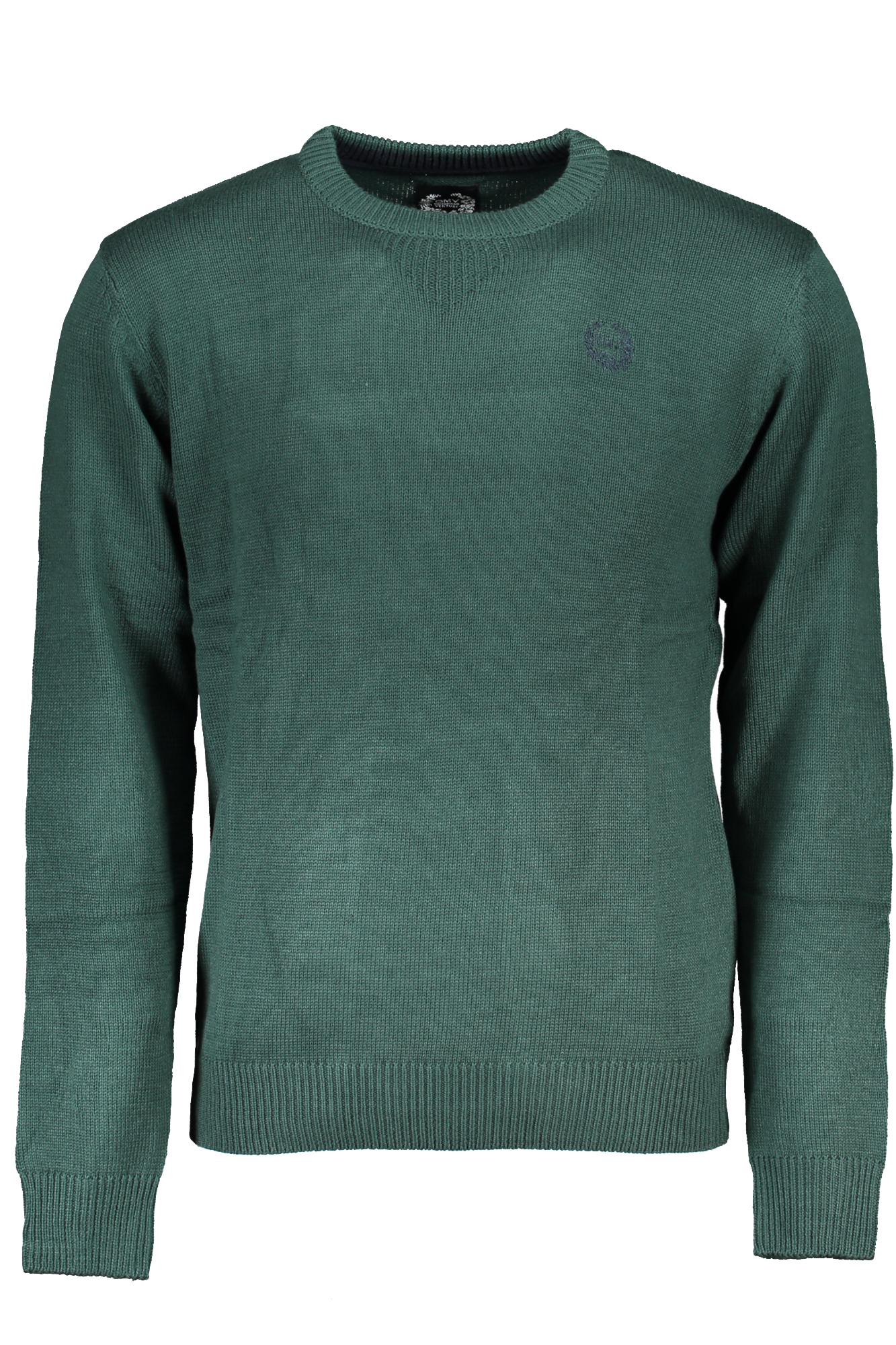 GIAN MARCO VENTURI MEN'S GREEN SWEATER