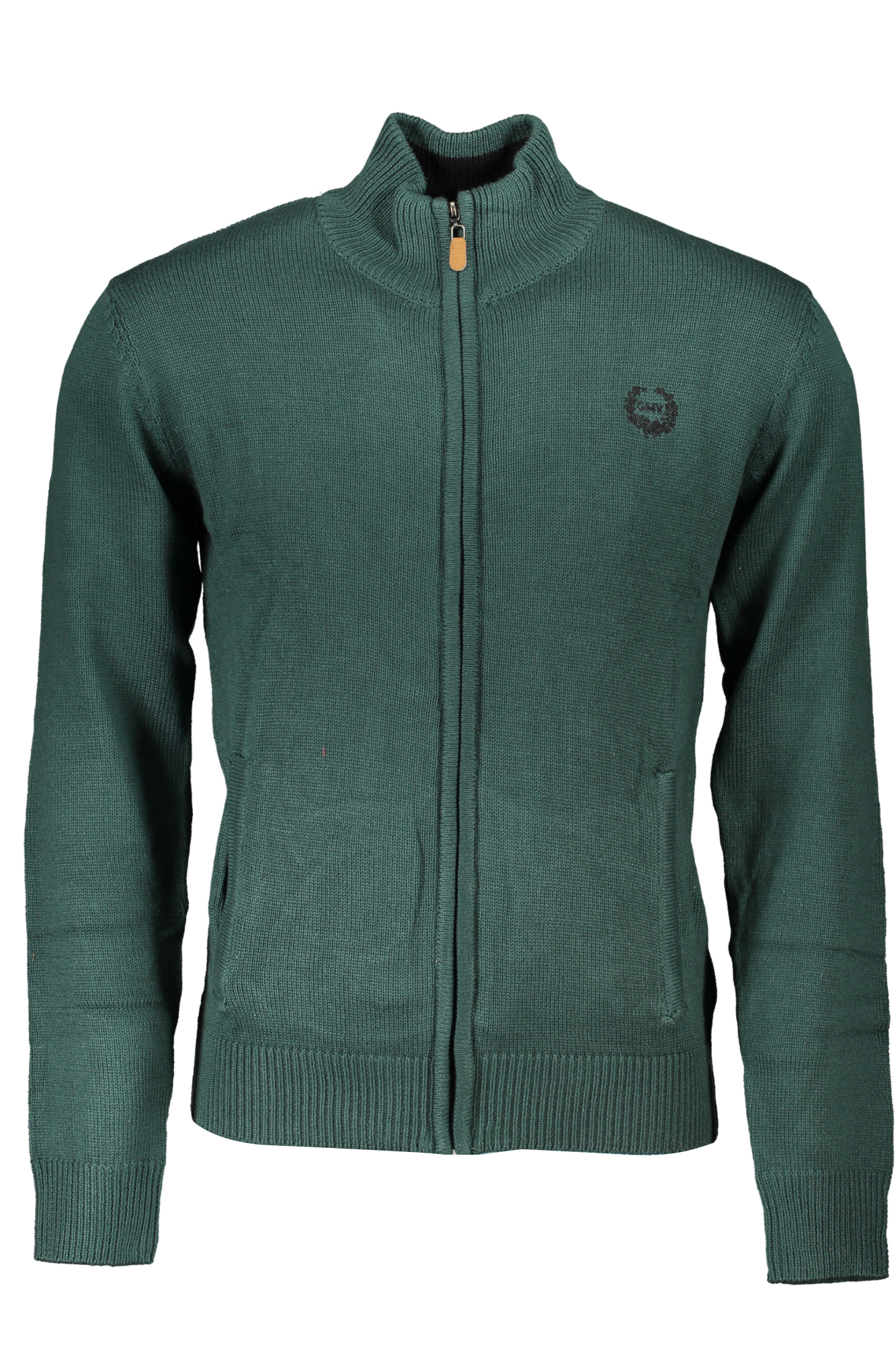 GIAN MARCO VENTURI MEN'S GREEN SWEATER