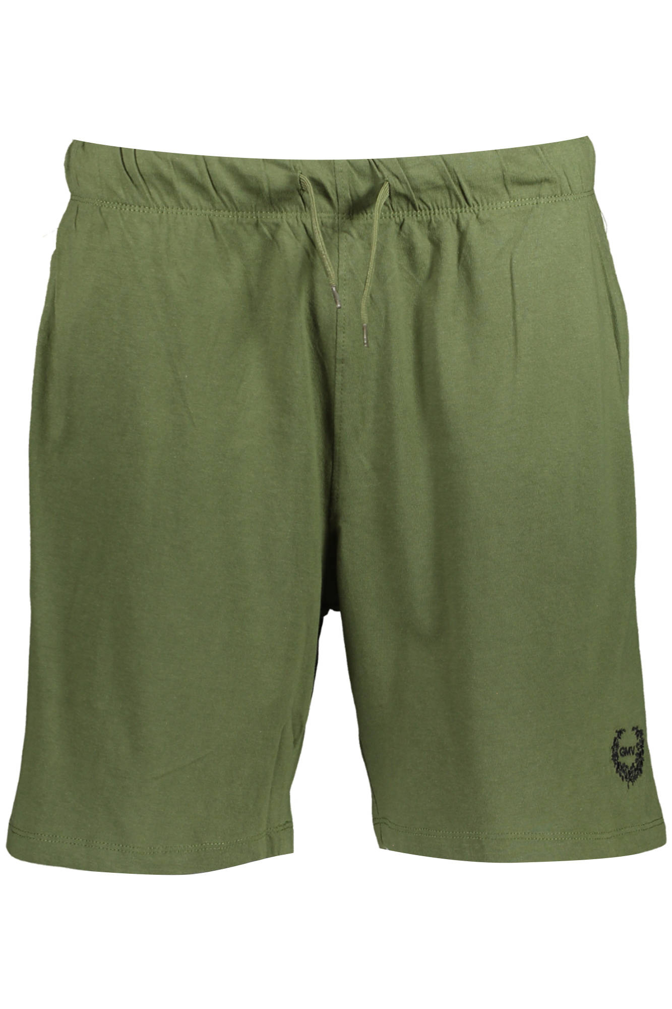 GIAN MARCO VENTURI MEN'S GREEN SHORTS