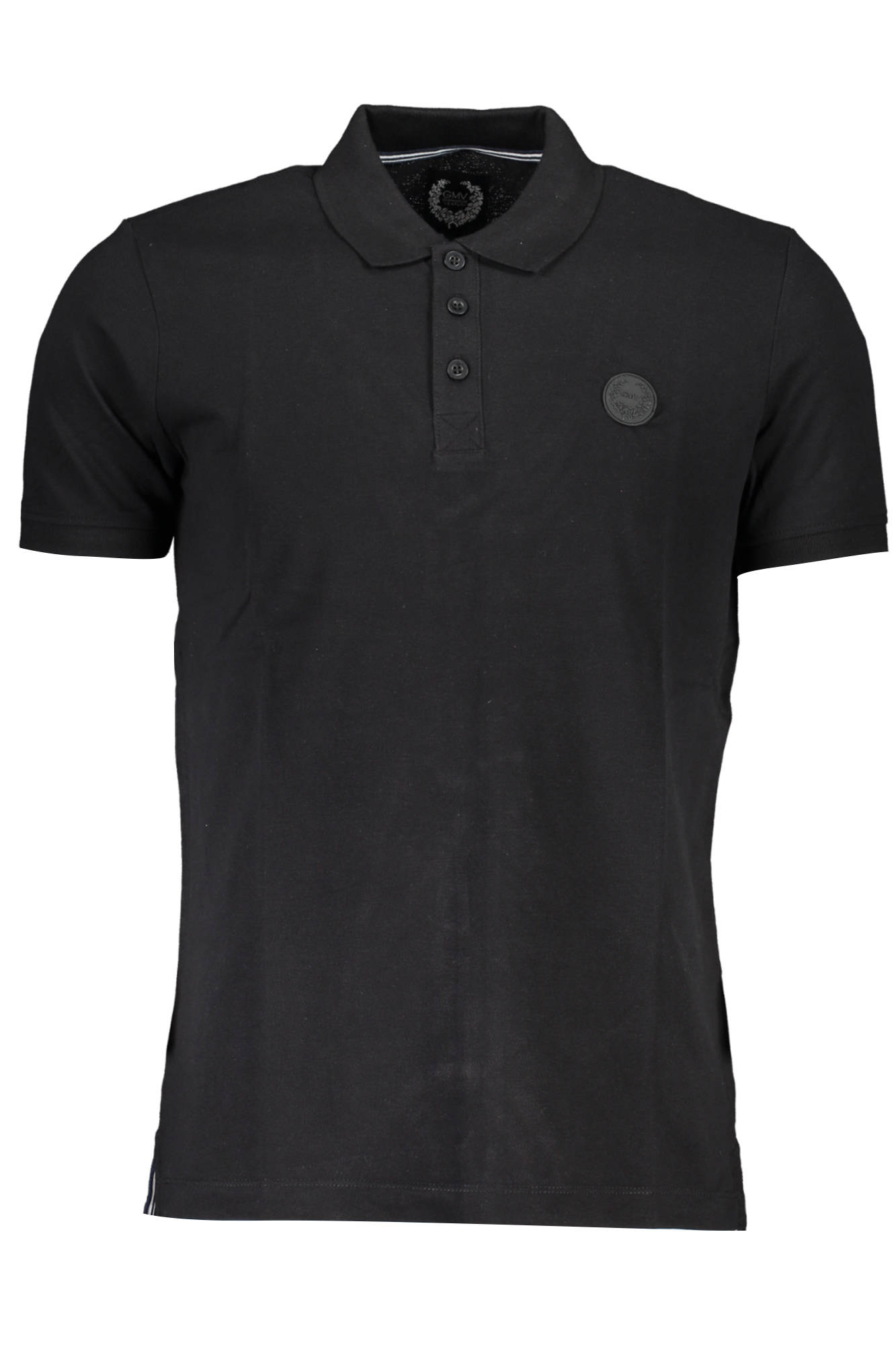 GIAN MARCO VENTURI POLO SHORT SLEEVE MAN BLACK