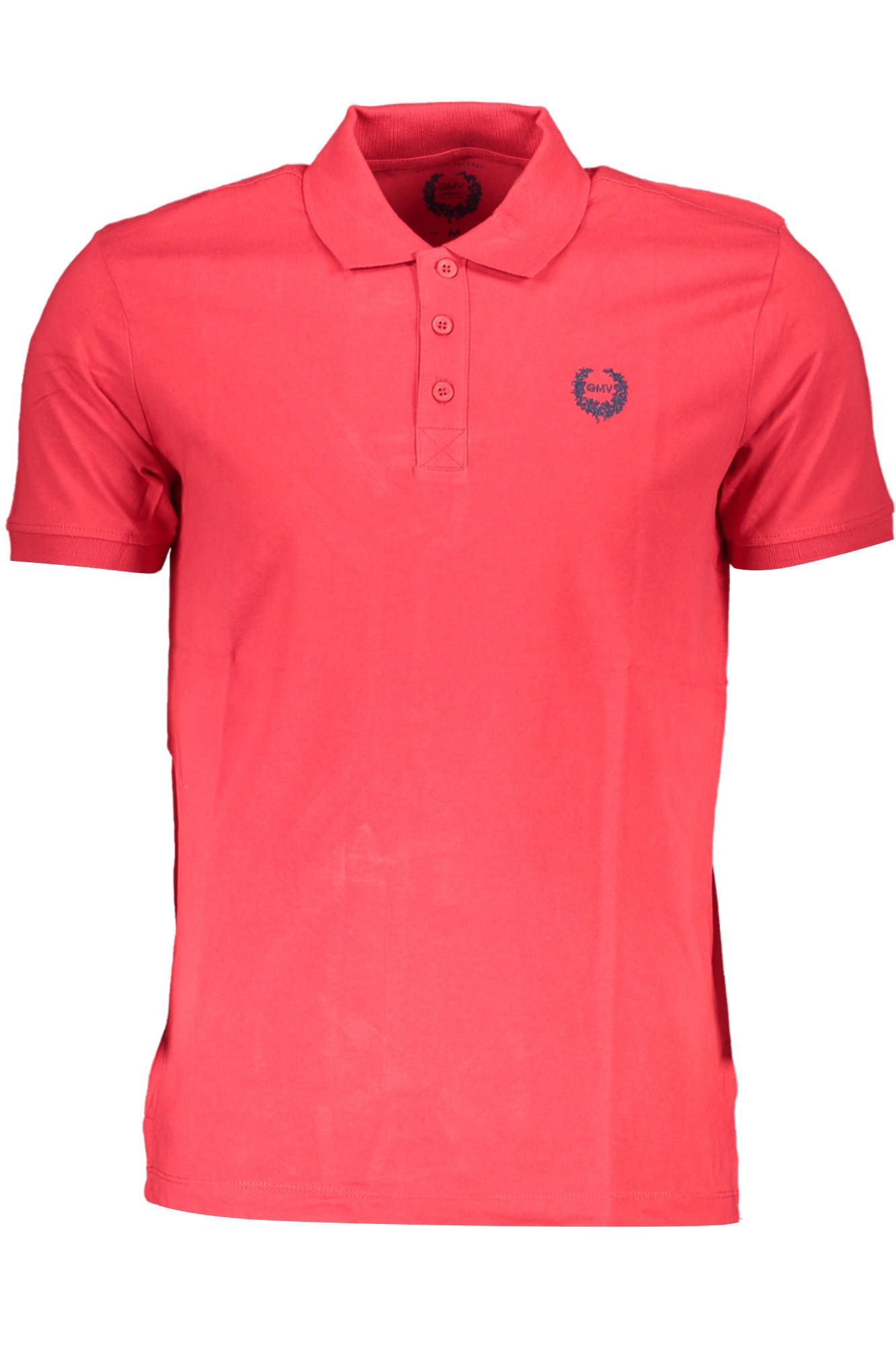 GIAN MARCO VENTURI MEN'S POLO SHORT SLEEVE RED