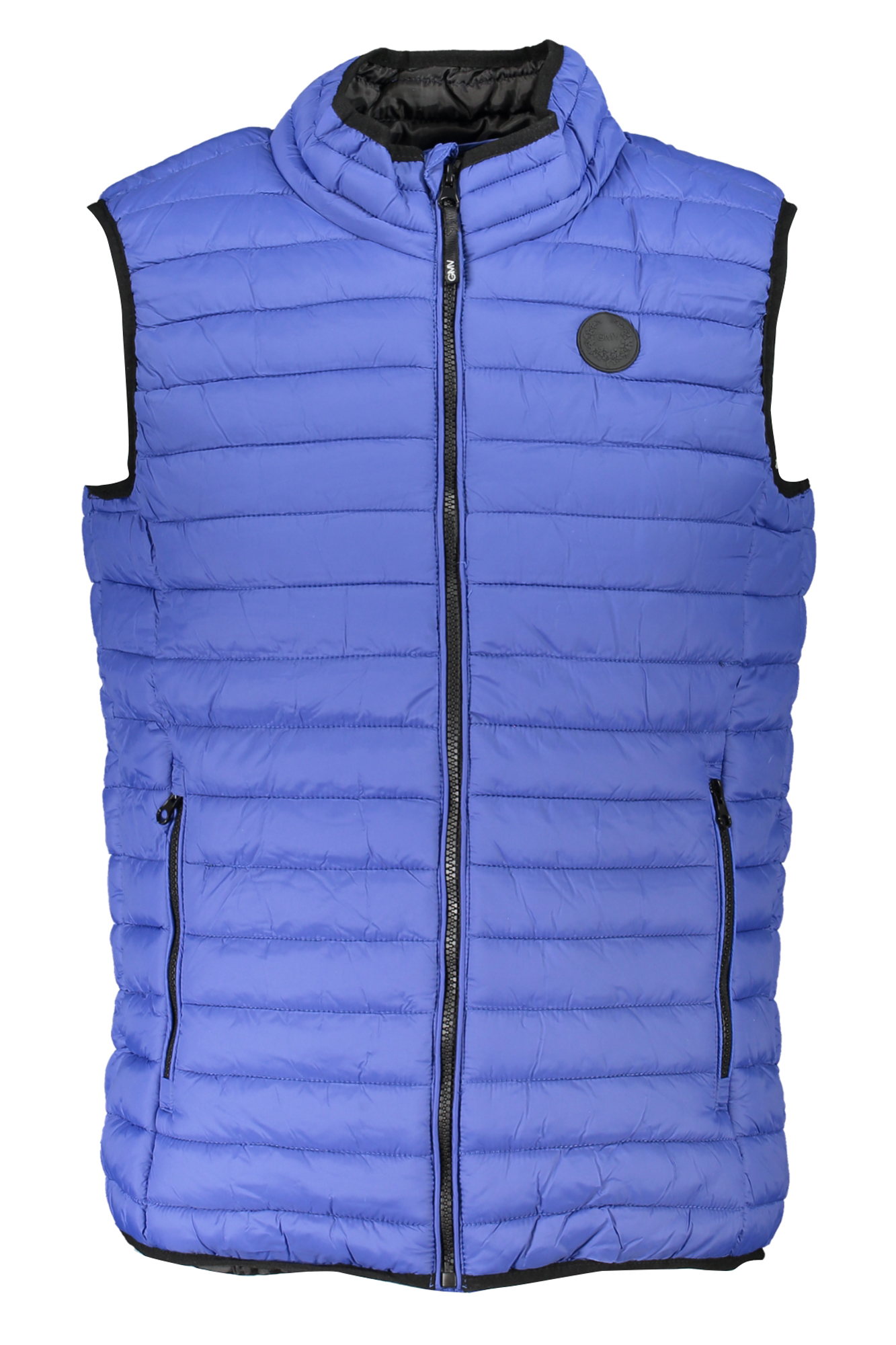 GIAN MARCO VENTURI MEN'S BLUE SLEEVELESS