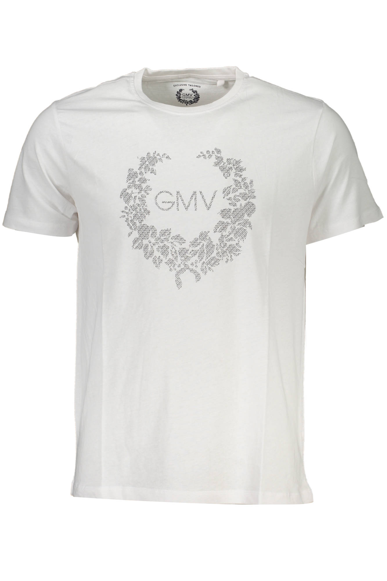 GIAN MARCO VENTURI MEN'S SHORT SLEEVE T-SHIRT WHITE