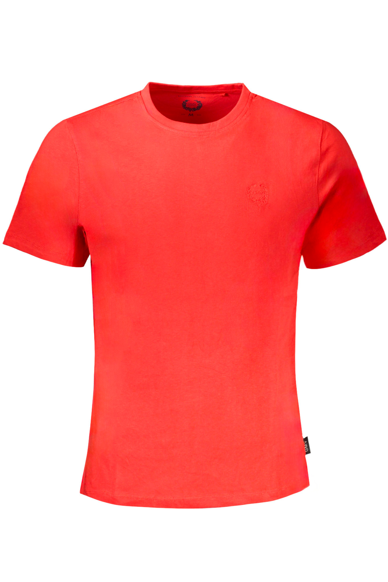 GIAN MARCO VENTURI MEN'S RED SHORT SLEEVE T-SHIRT