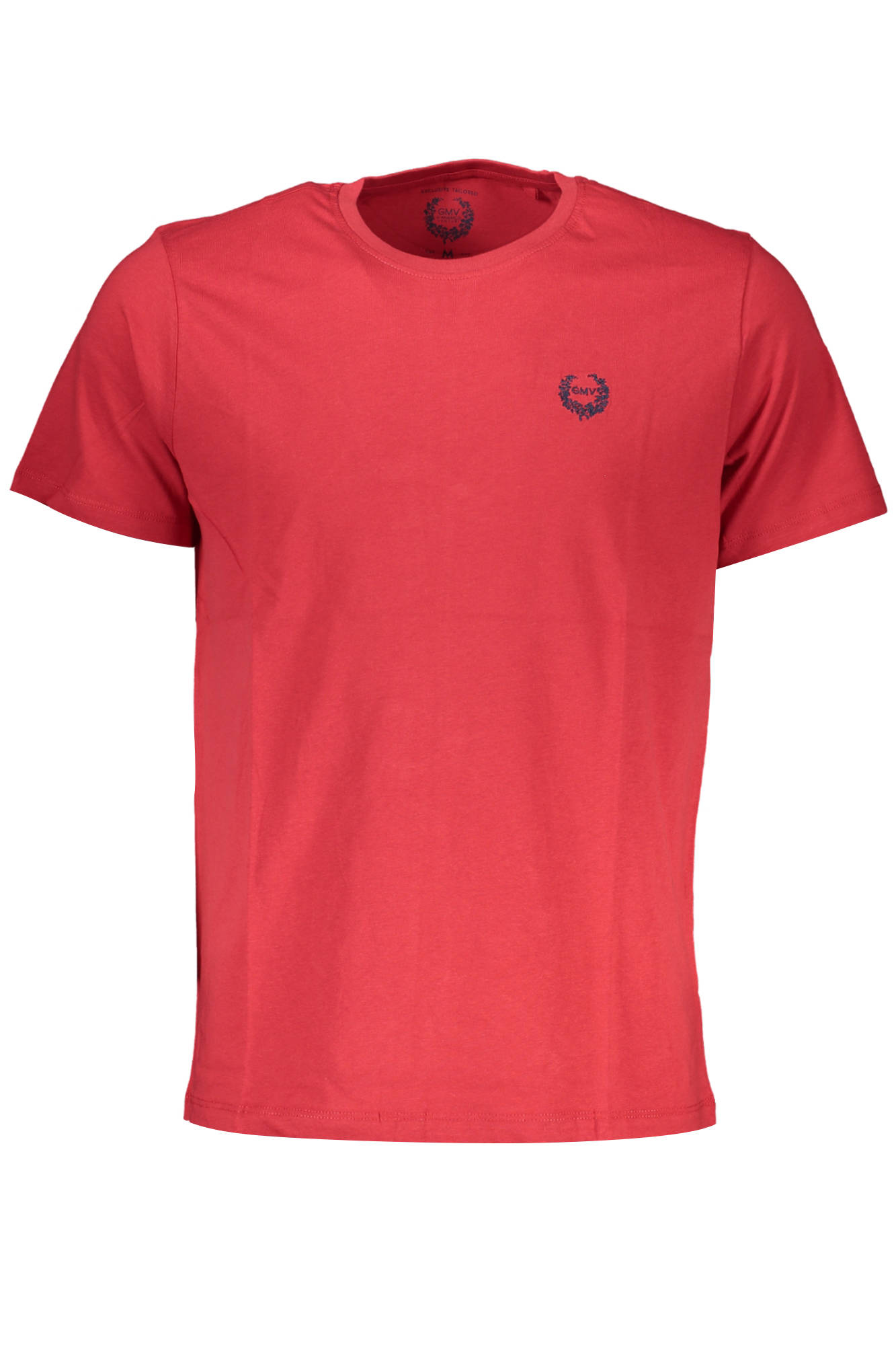 GIAN MARCO VENTURI MEN'S SHORT SLEEVE T-SHIRT RED