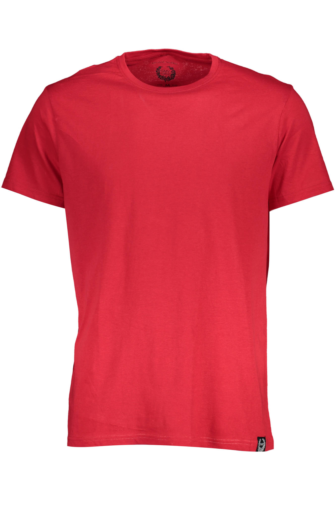 GIAN MARCO VENTURI MEN'S SHORT SLEEVE T-SHIRT RED