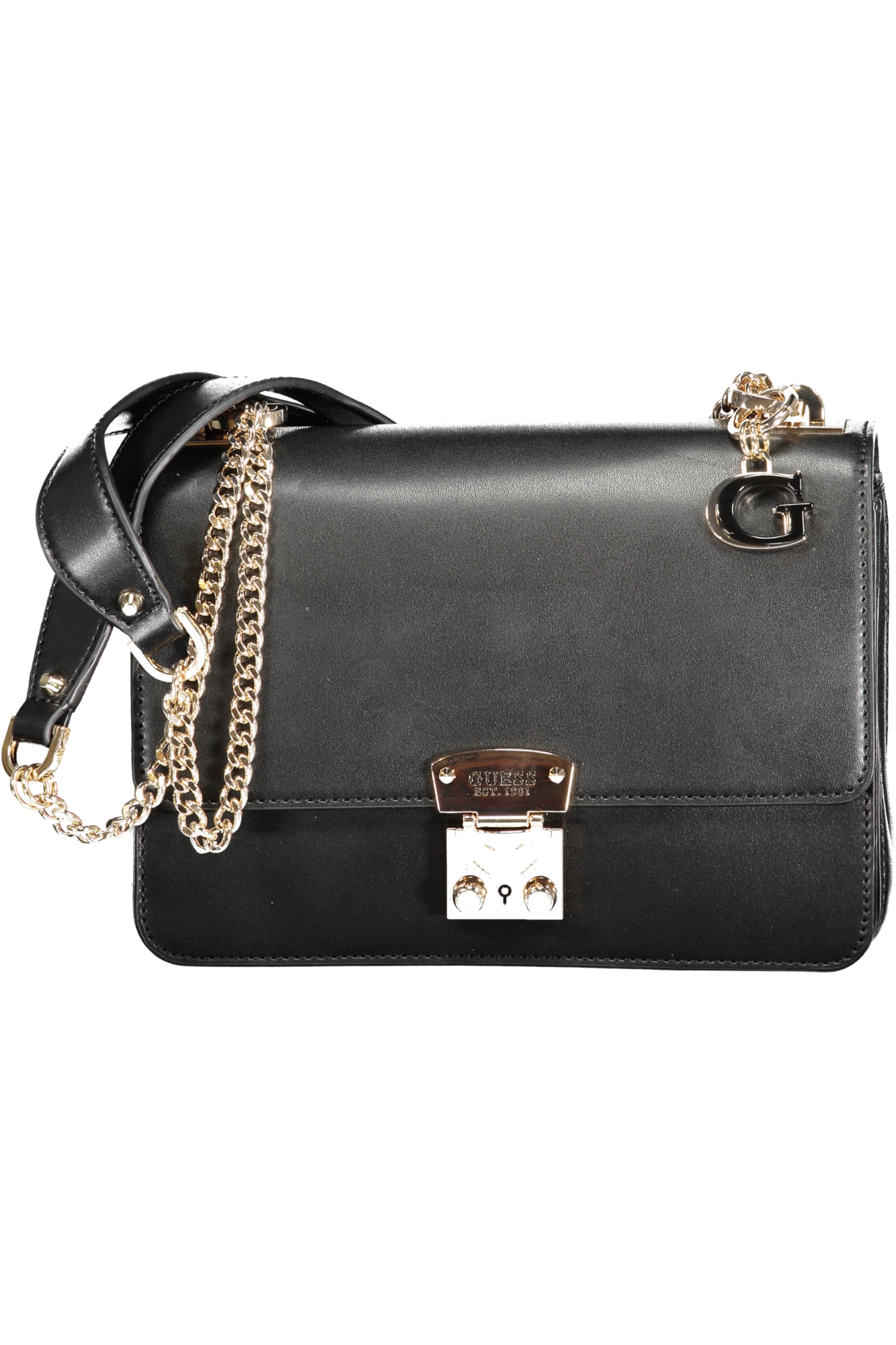 GUESS JEANS BLACK WOMEN'S BAG
