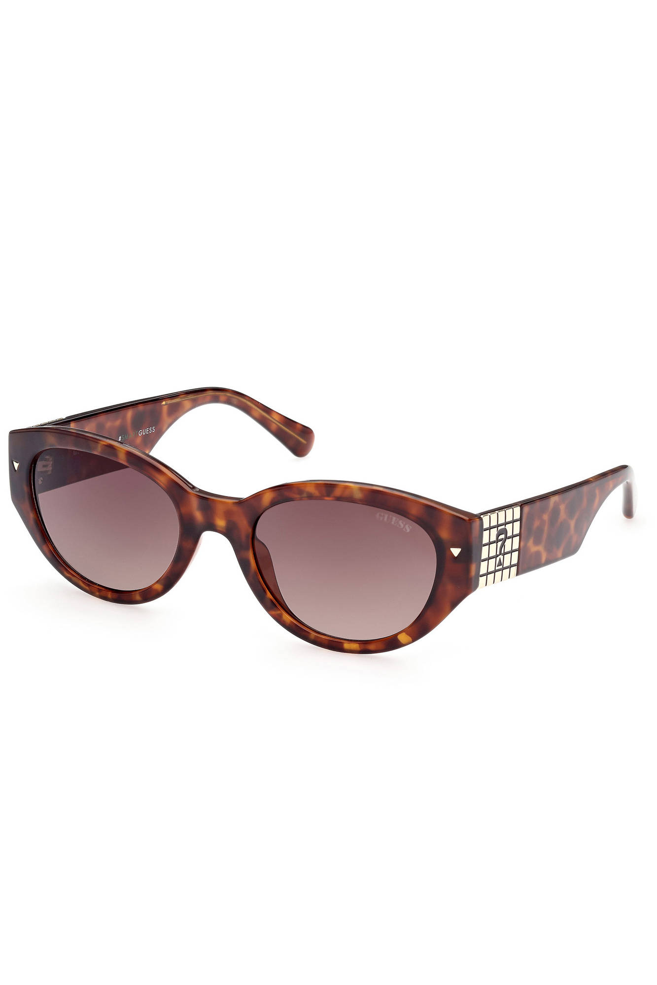 GUESS JEANS WOMEN'S BROWN SUNGLASSES
