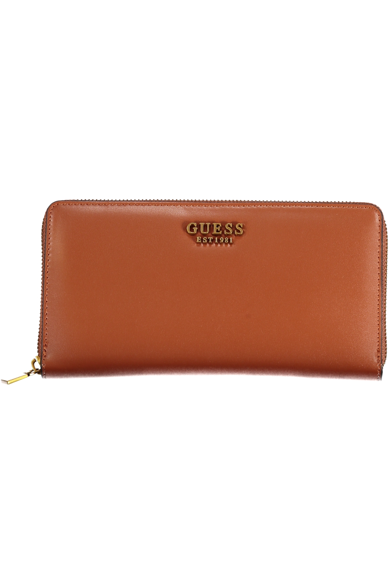 GUESS JEANS WOMEN'S WALLET BROWN