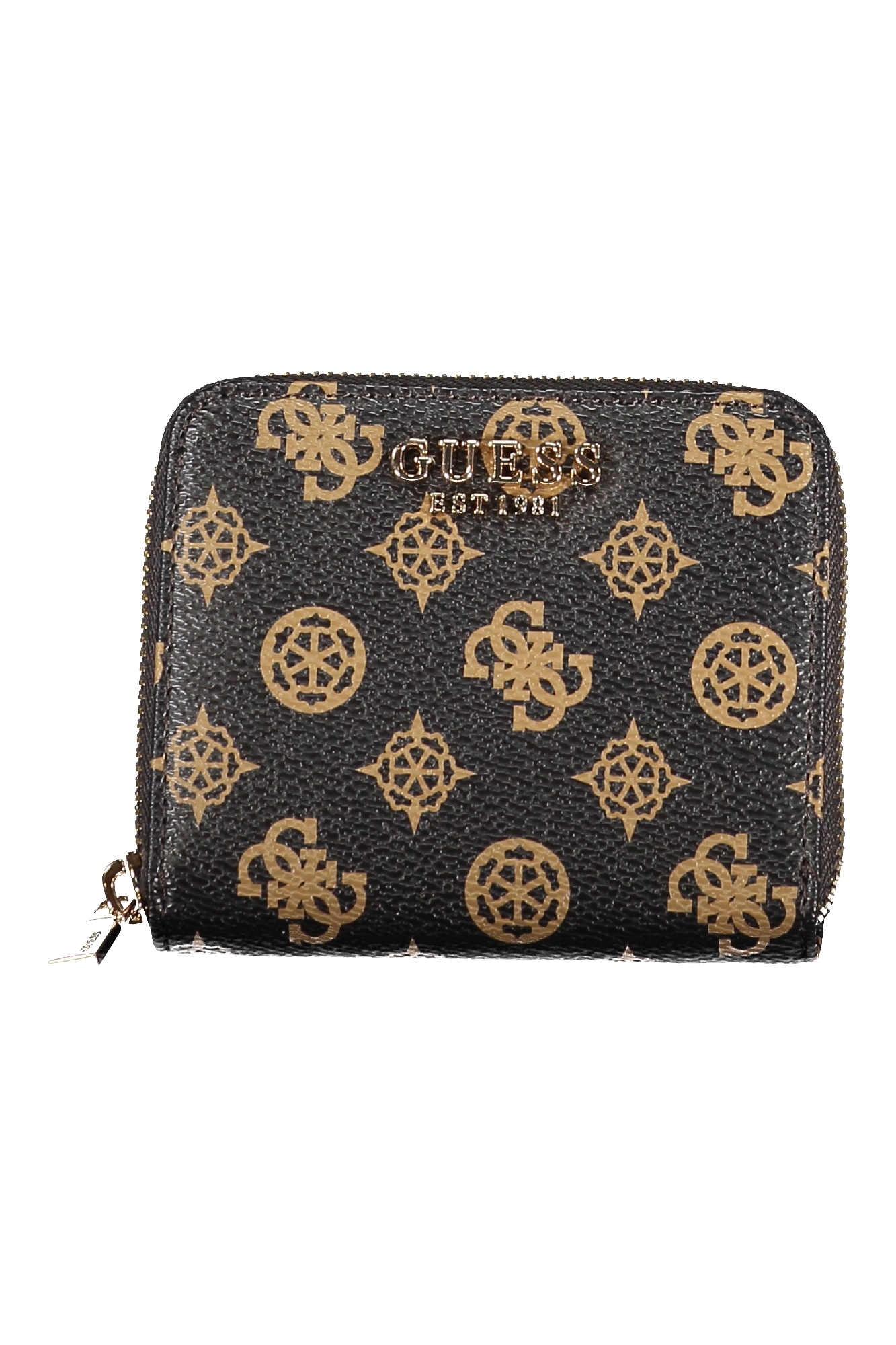 GUESS JEANS WOMEN'S WALLET BROWN
