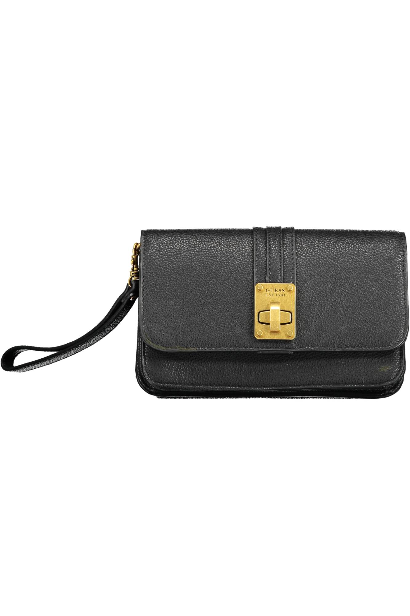 GUESS JEANS WOMEN'S WALLET BLACK