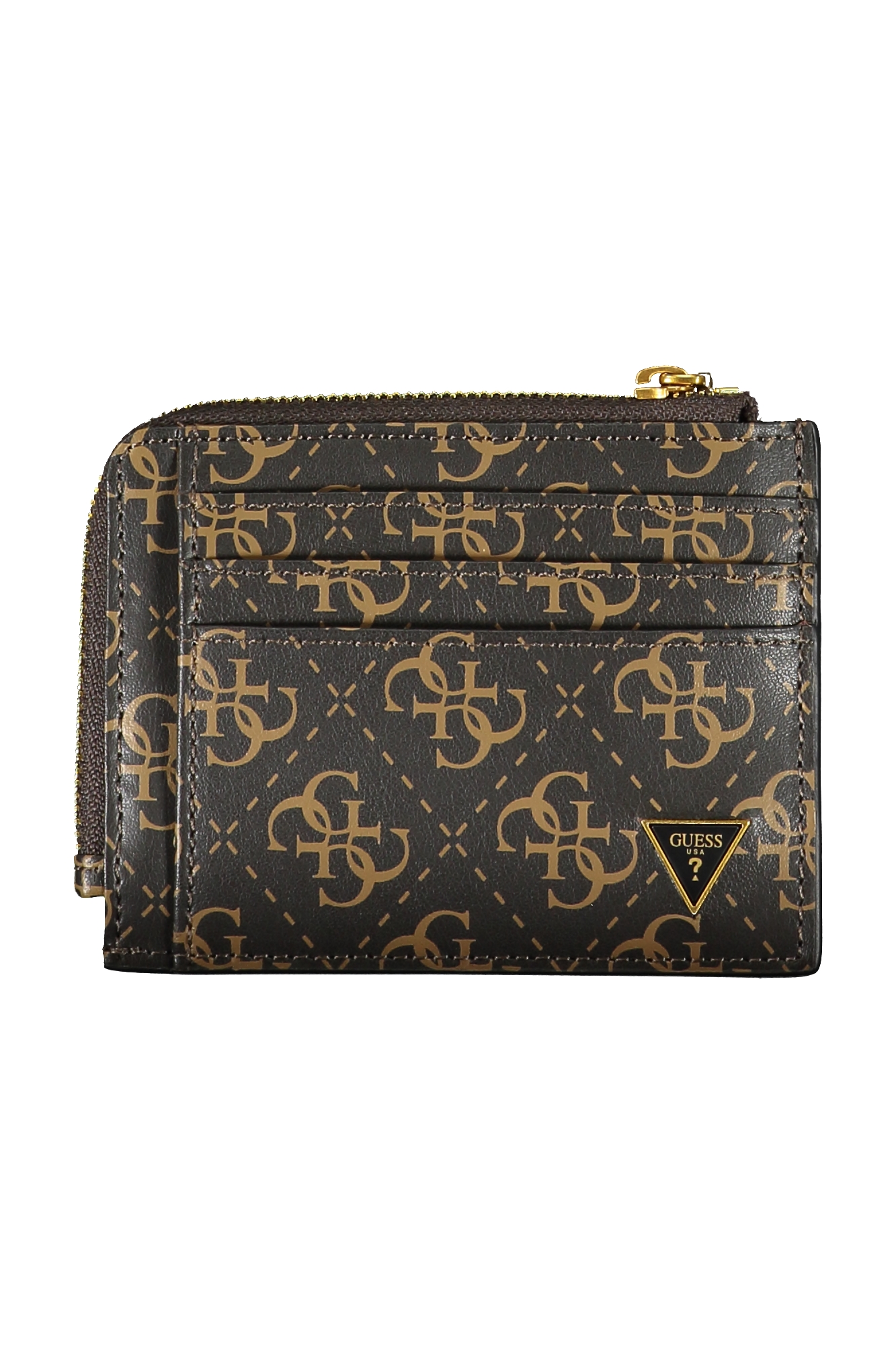 GUESS JEANS BROWN MEN'S WALLET