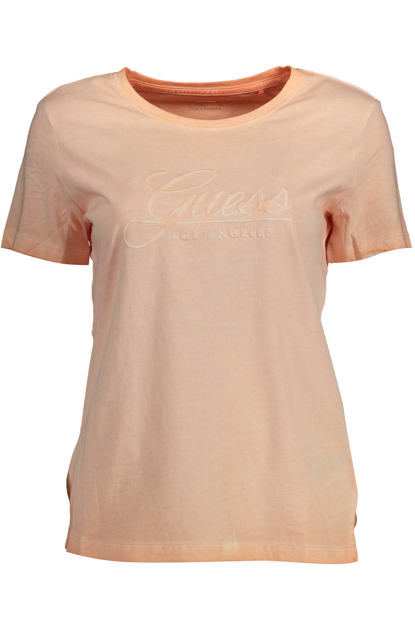 GUESS JEANS WOMEN'S SHORT SLEEVE T-SHIRT PINK