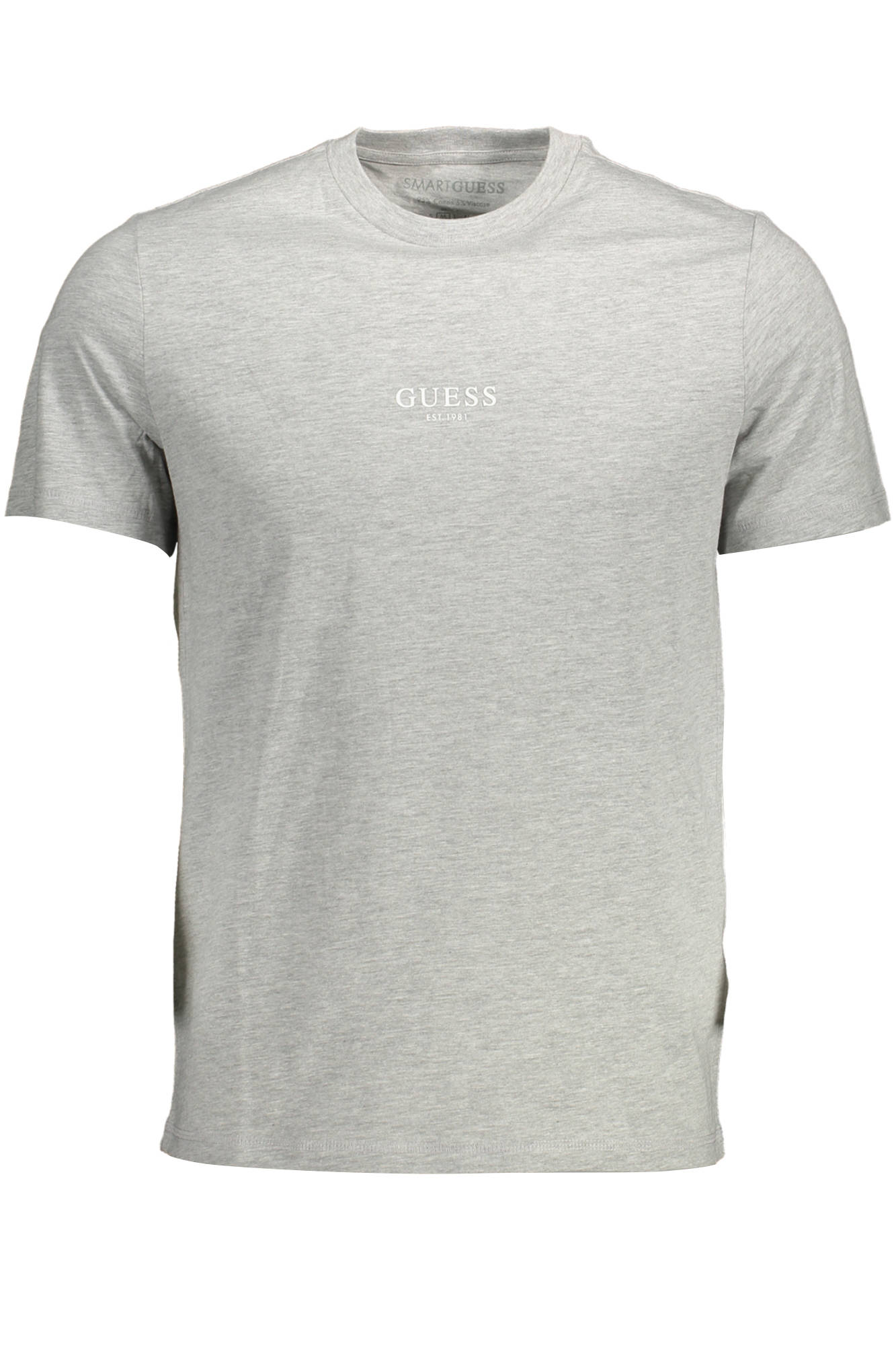 GUESS JEANS MEN'S SHORT SLEEVE T-SHIRT GRAY