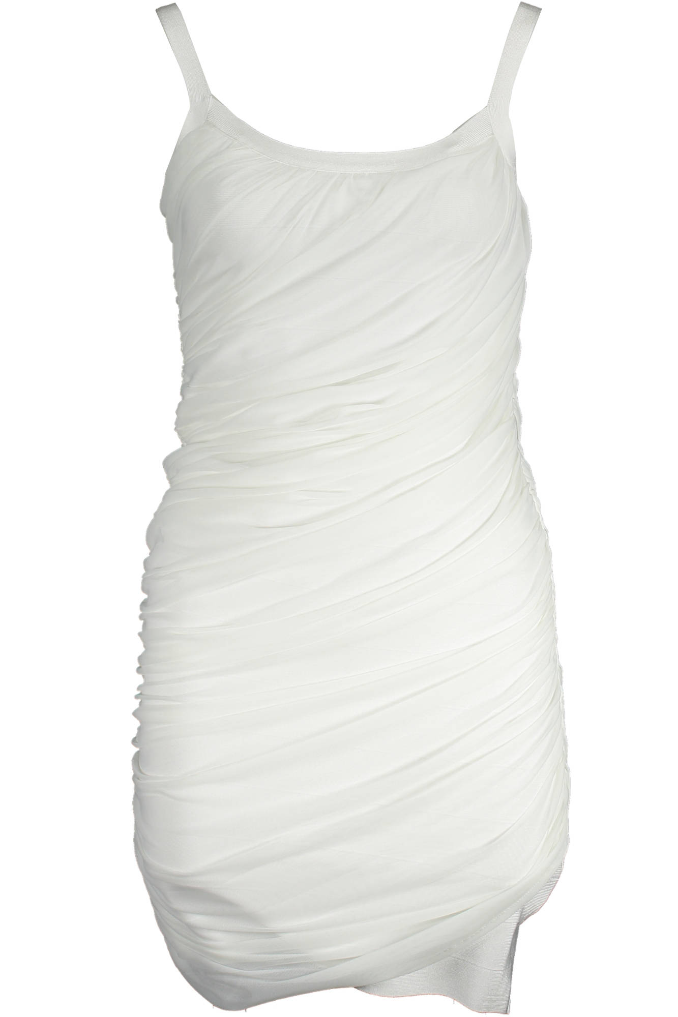 GUESS MARCIANO SHORT DRESS WOMAN WHITE
