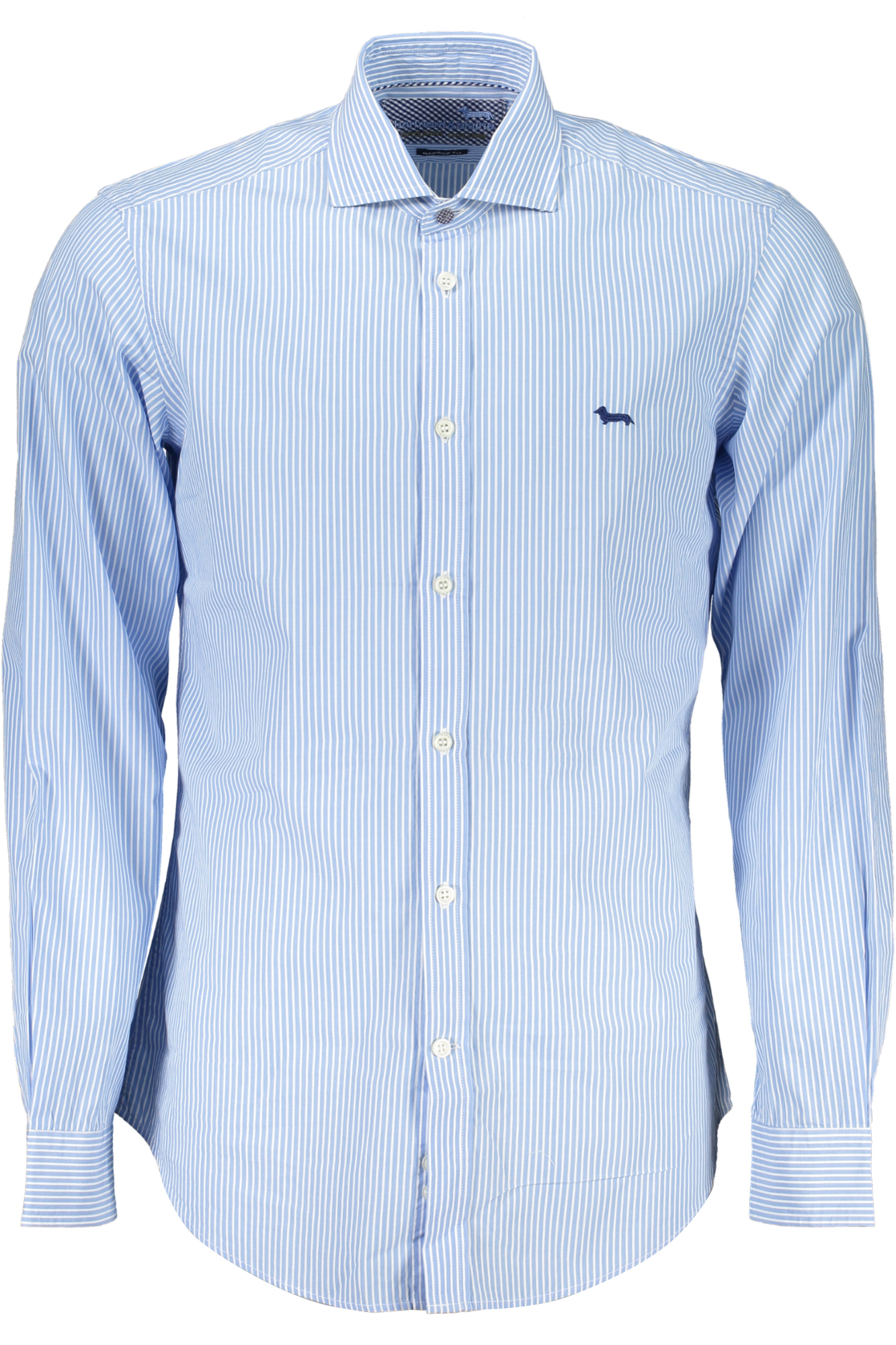 HARMONT & BLAINE MEN'S BLUE LONG SLEEVE SHIRT