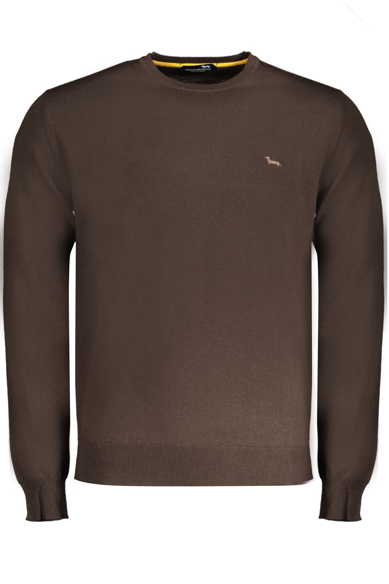 HARMONT & BLAINE MEN'S BROWN SWEATER