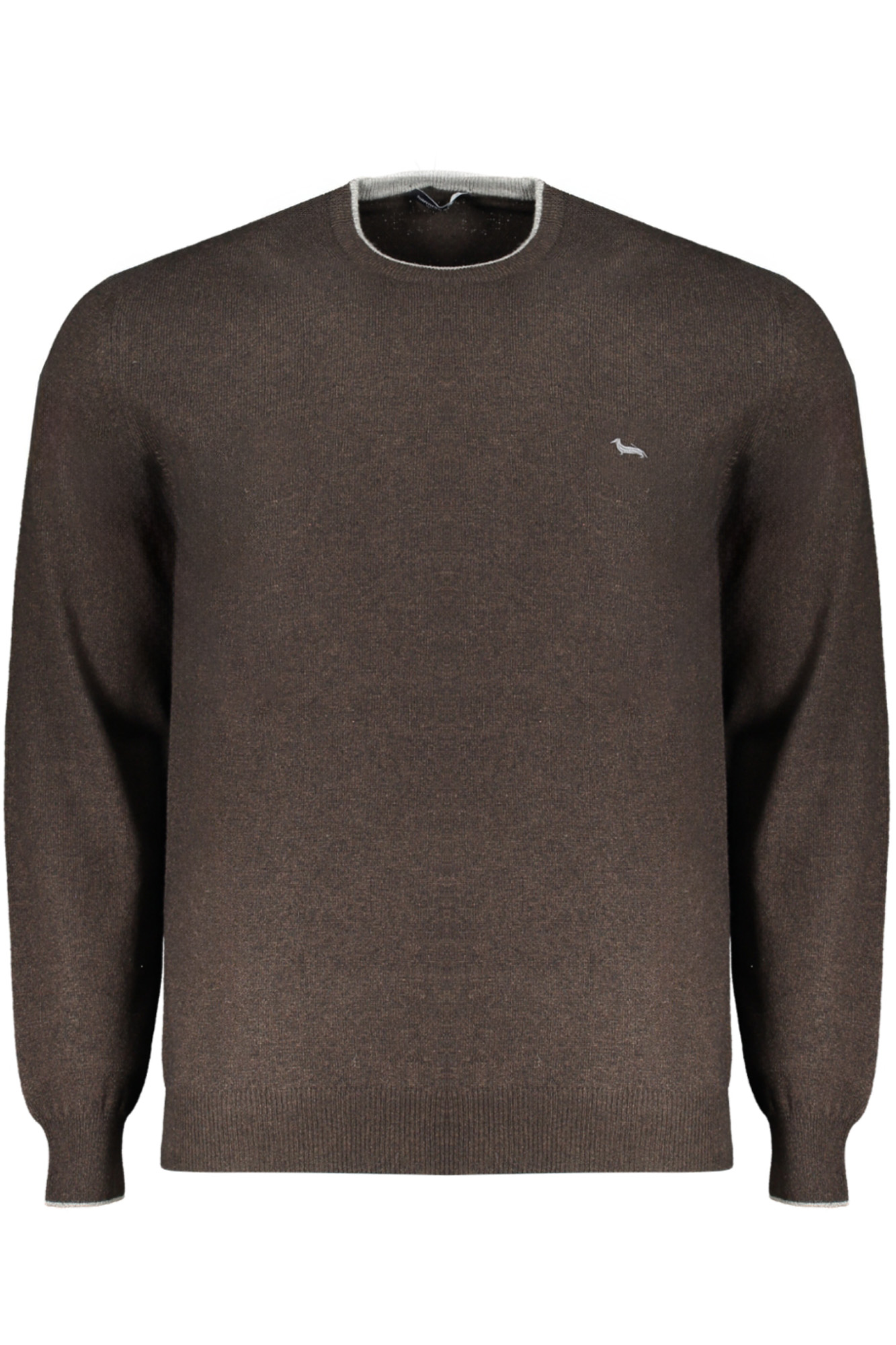 HARMONT & BLAINE MEN'S BROWN SWEATER HARMONT & BLAINE