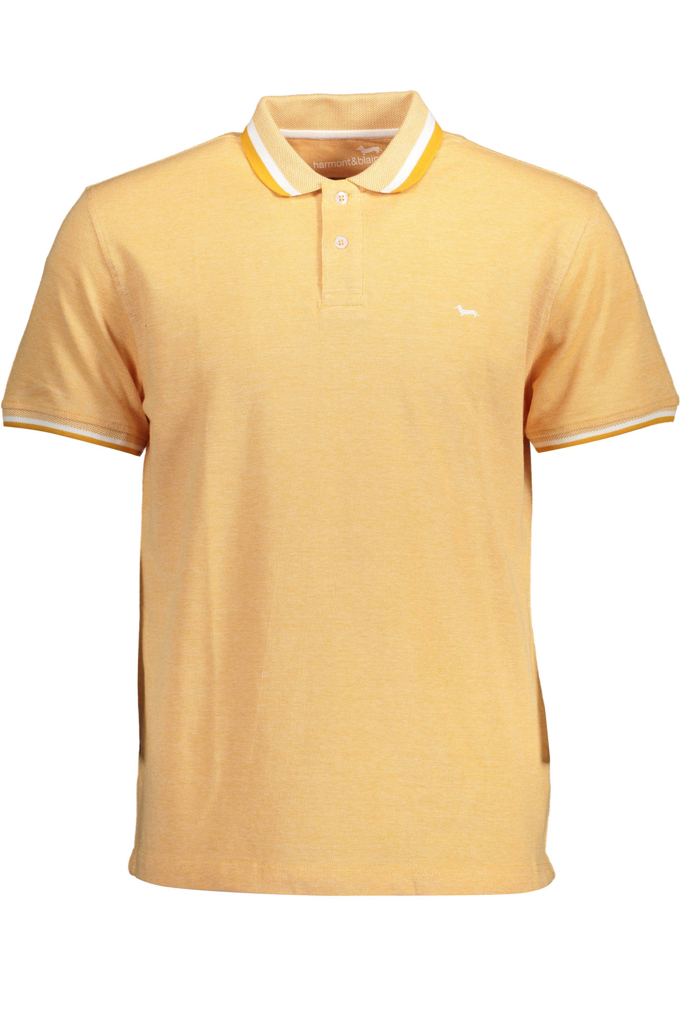 HARMONT & BLAINE MEN'S SHORT SLEEVE POLO ORANGE