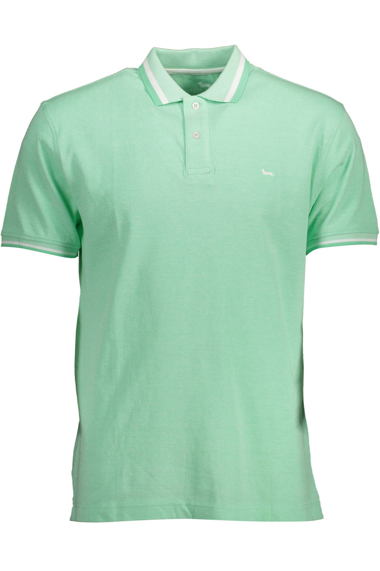 HARMONT & BLAINE GREEN MEN'S SHORT SLEEVE POLO SHIRT