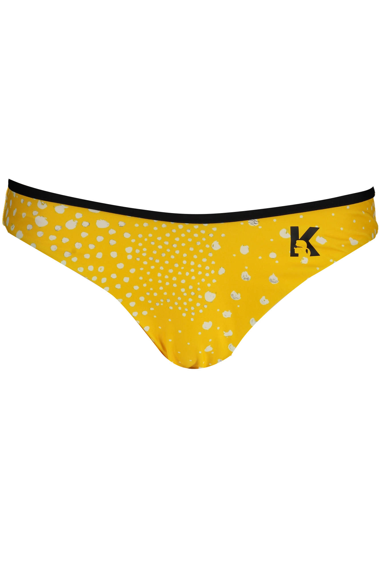 KARL LAGERFELD BEACHWEAR WOMEN'S BOTTOM SWIMSUIT YELLOW