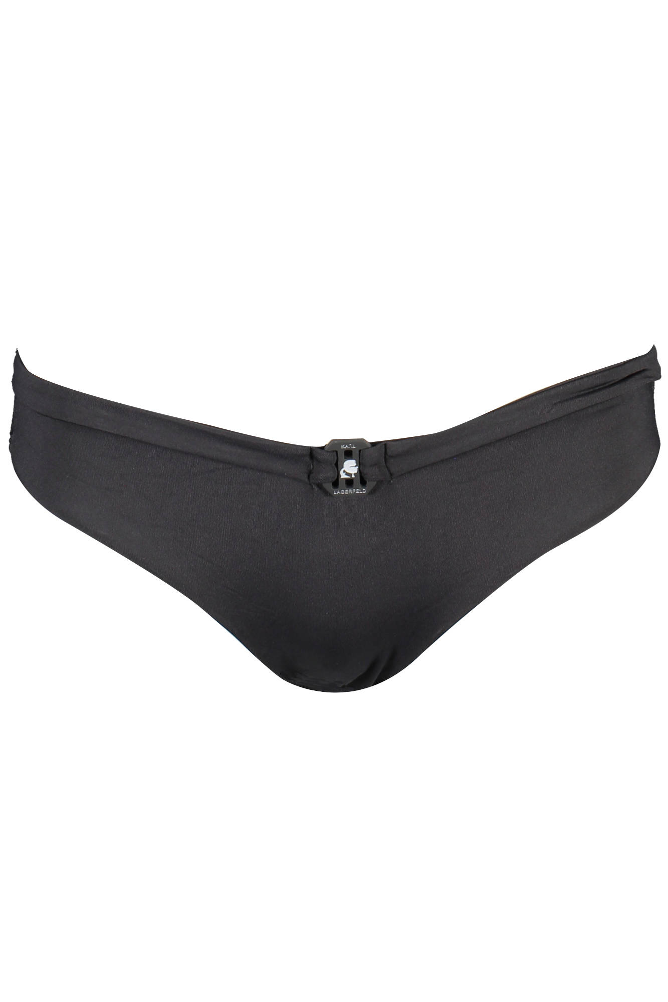 KARL LAGERFELD BEACHWEAR WOMEN'S BOTTOM SWIMSUIT BLACK